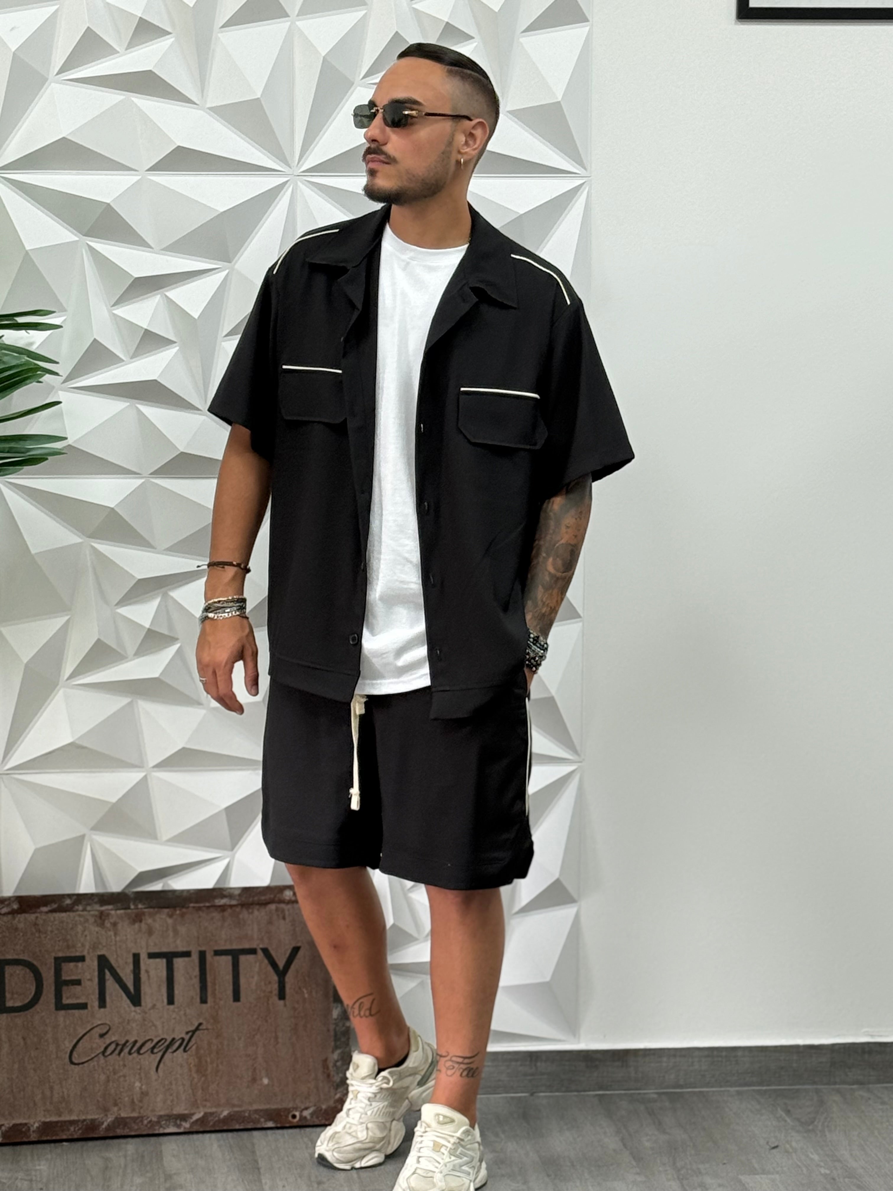 COORDINATO RIO NERO OVER NEW JOB BRAND