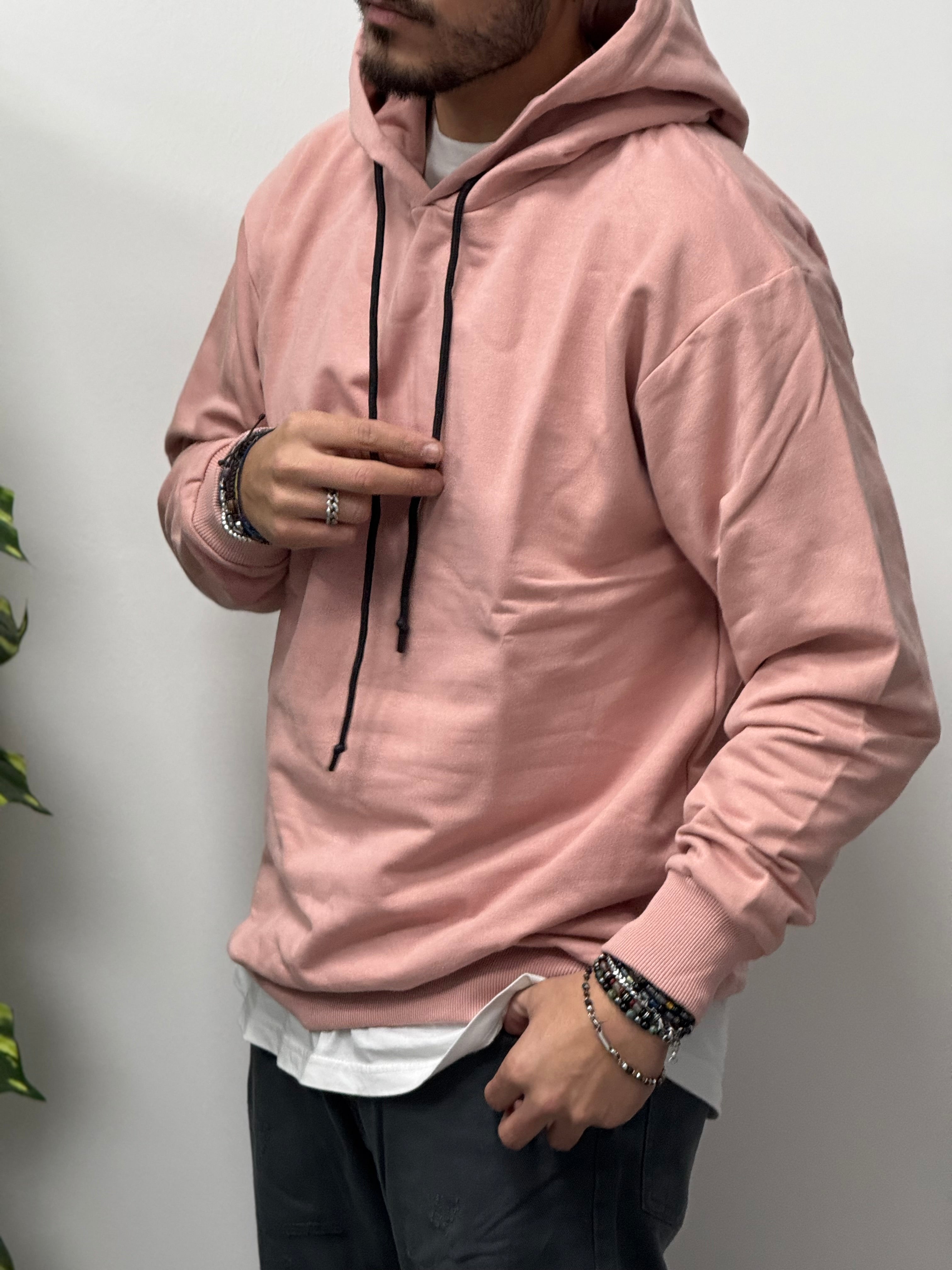 FELPA DARING/AUDACE ROSA ANTICO NEW JOB BRAND