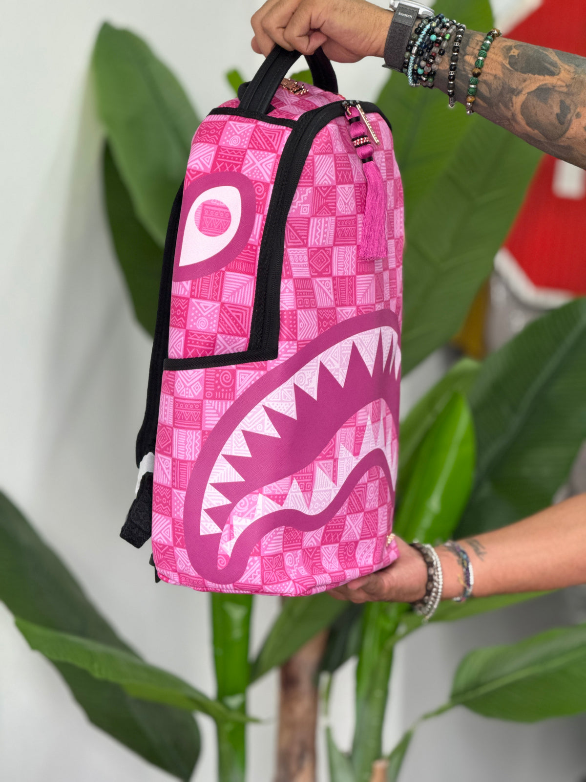 ZAINO SPRAYGROUND NEW AI PATTERN BACKPACK