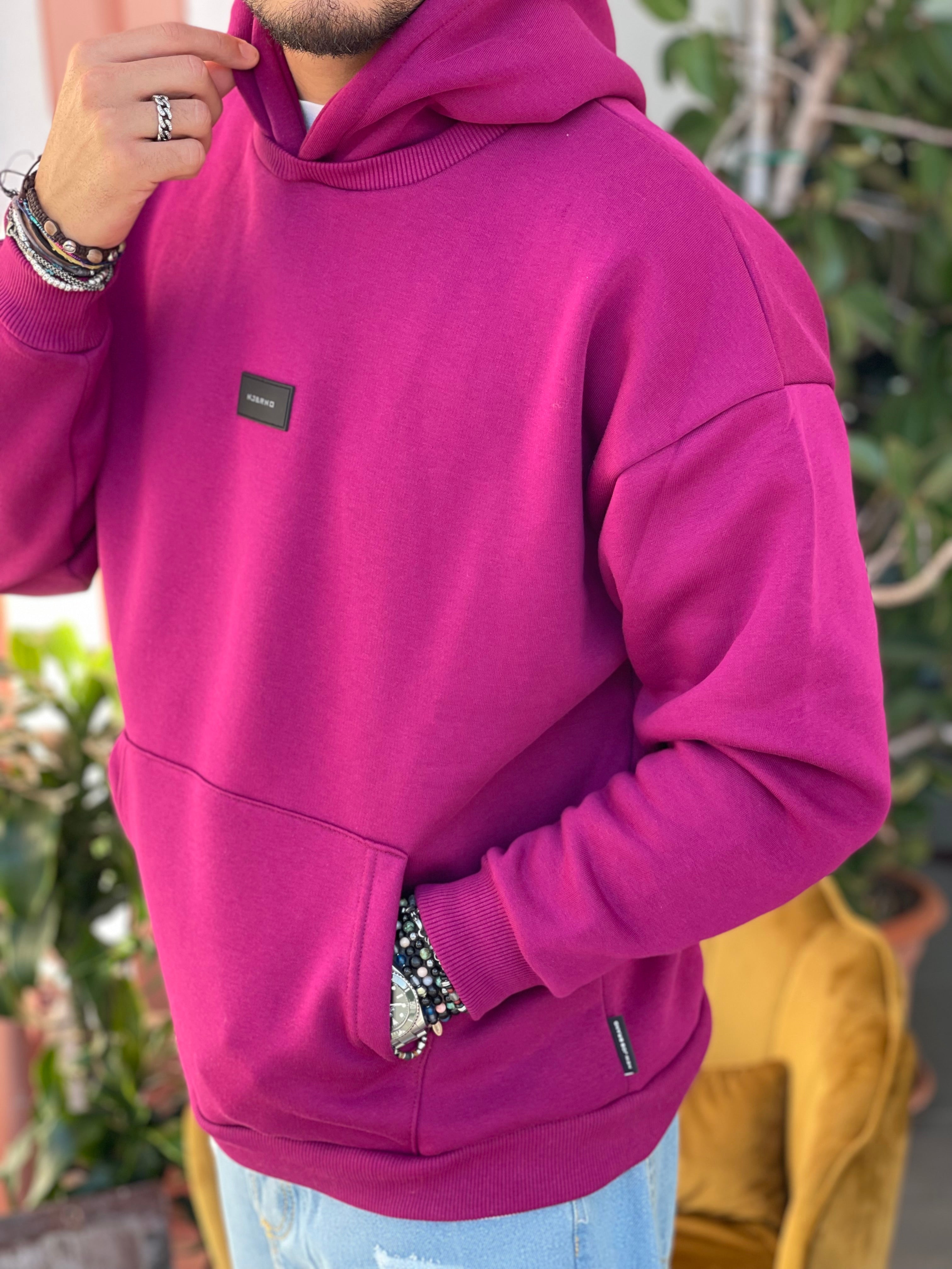 FELPA OVERSIZE VIOLA NW JOB BRAND