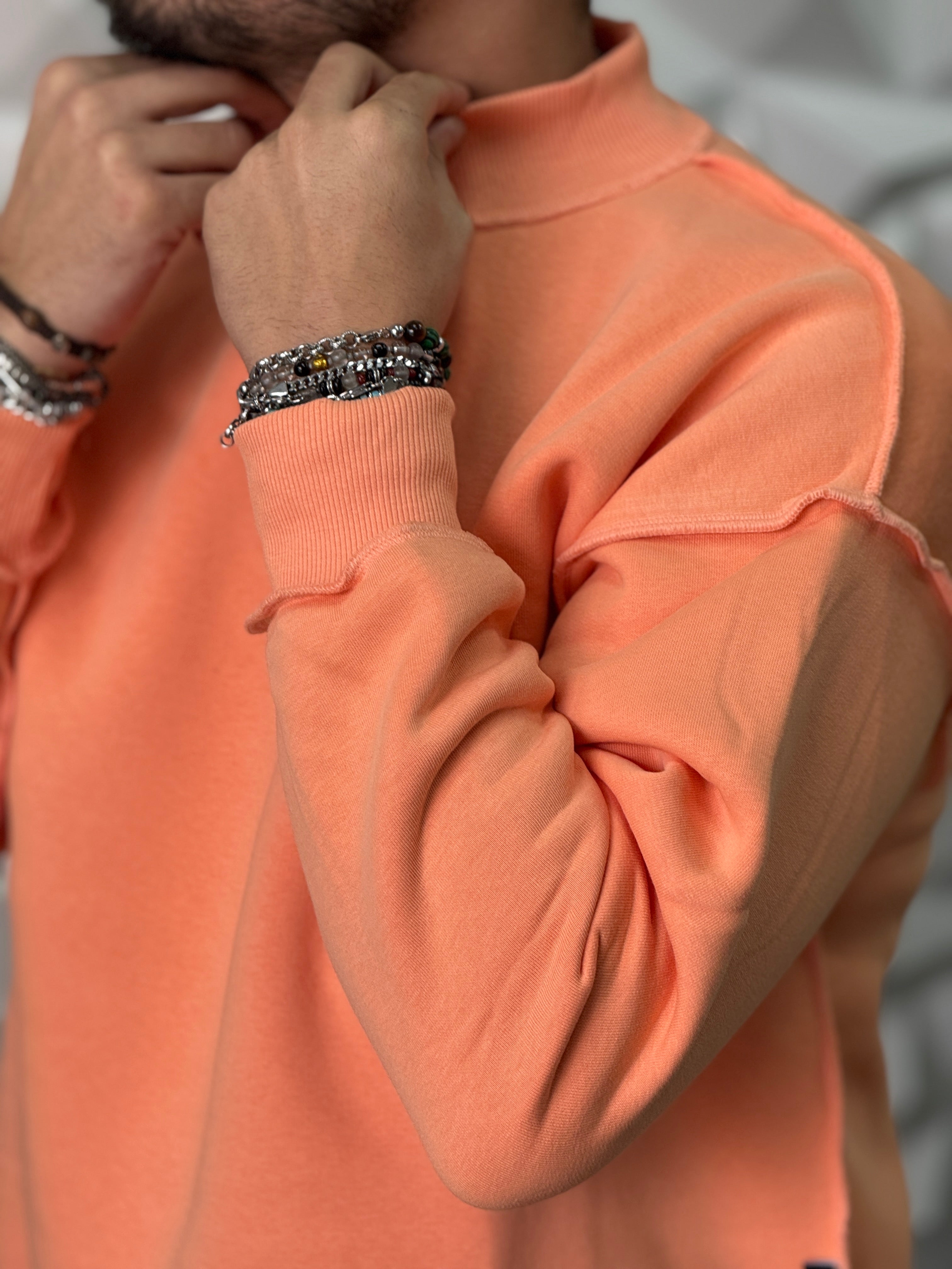 FELPA MEZZOCOLLO PESCA NEW JOB BRAND