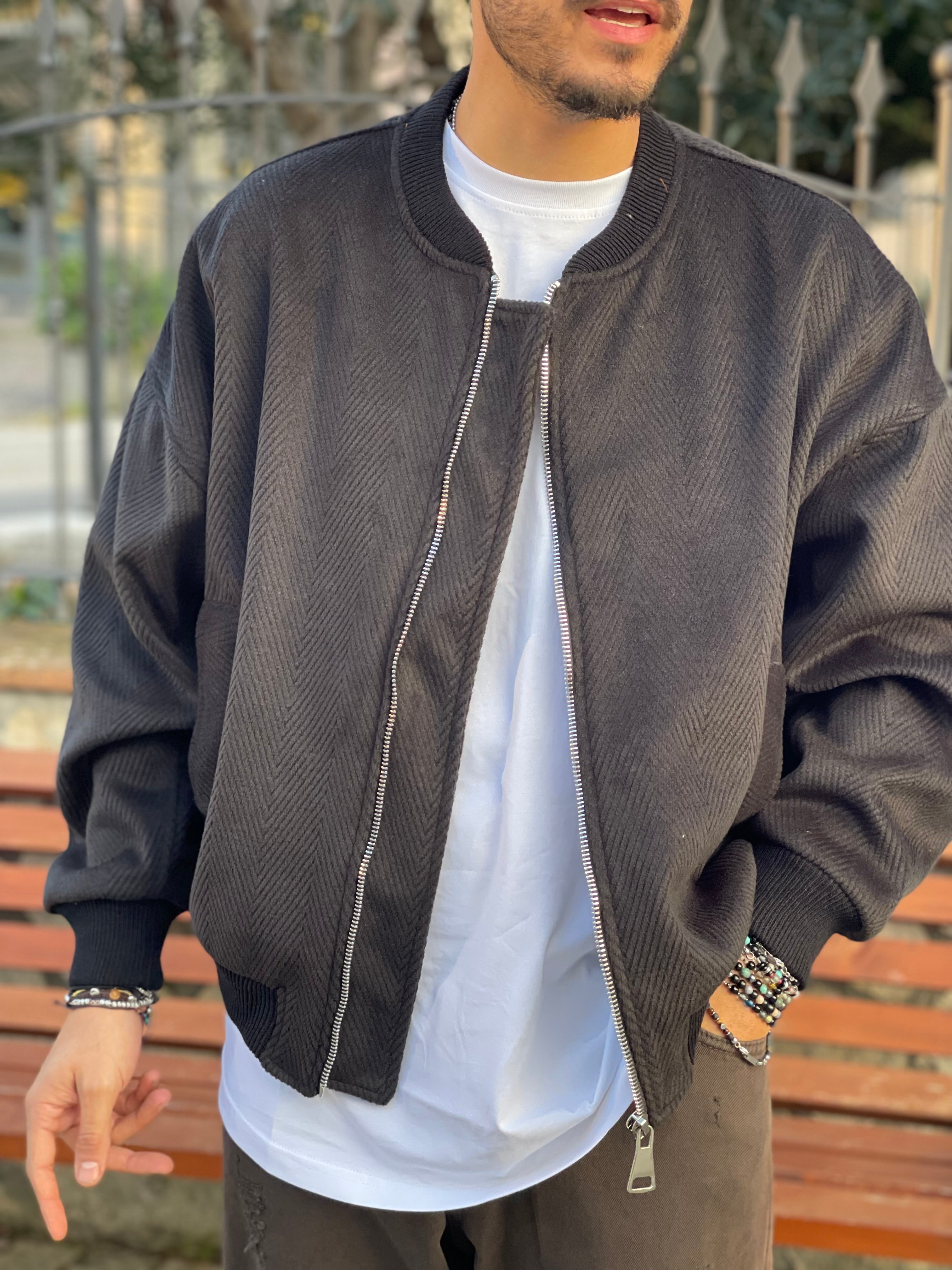 COLLEGE OVERSIZE NERO NEW JOB BRAND