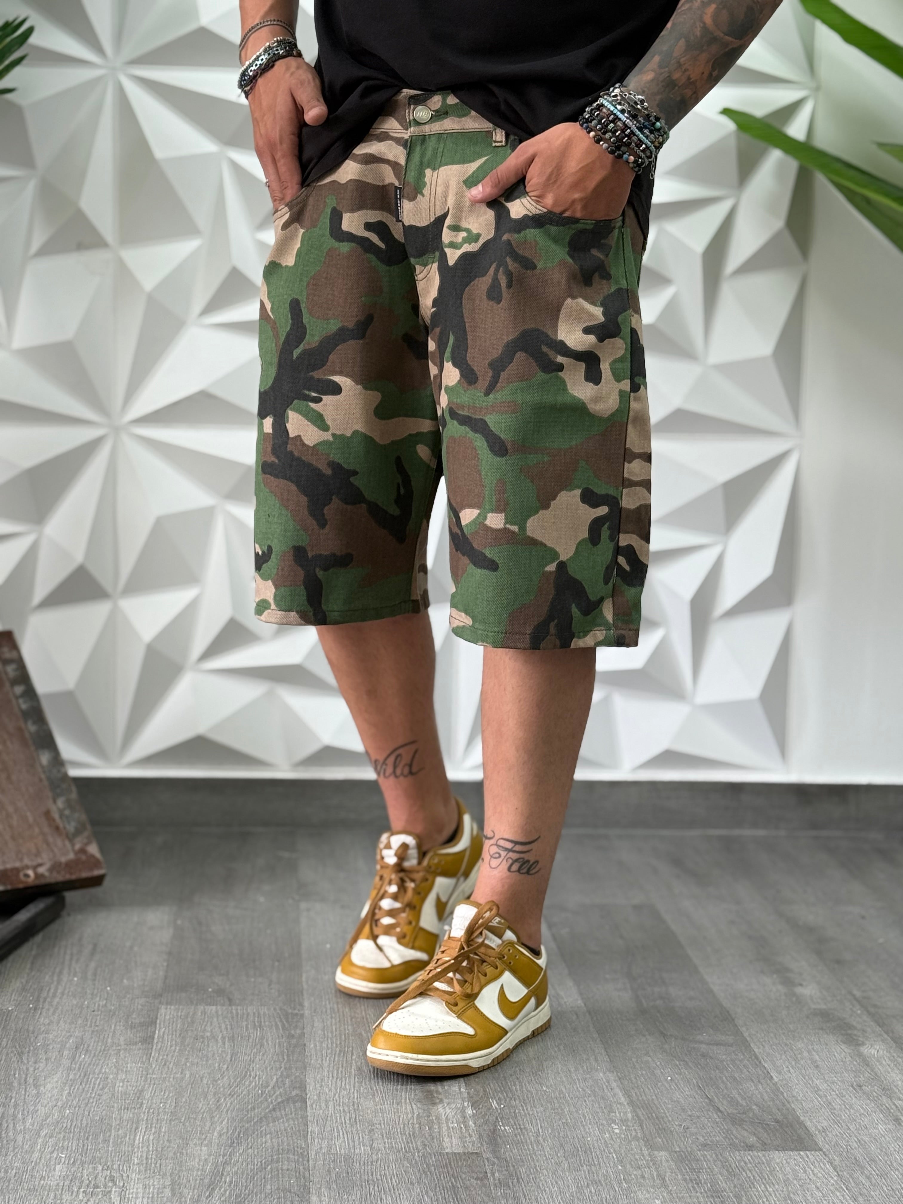 BERMUDA BALEN MILITARE NEW JOB BRAND