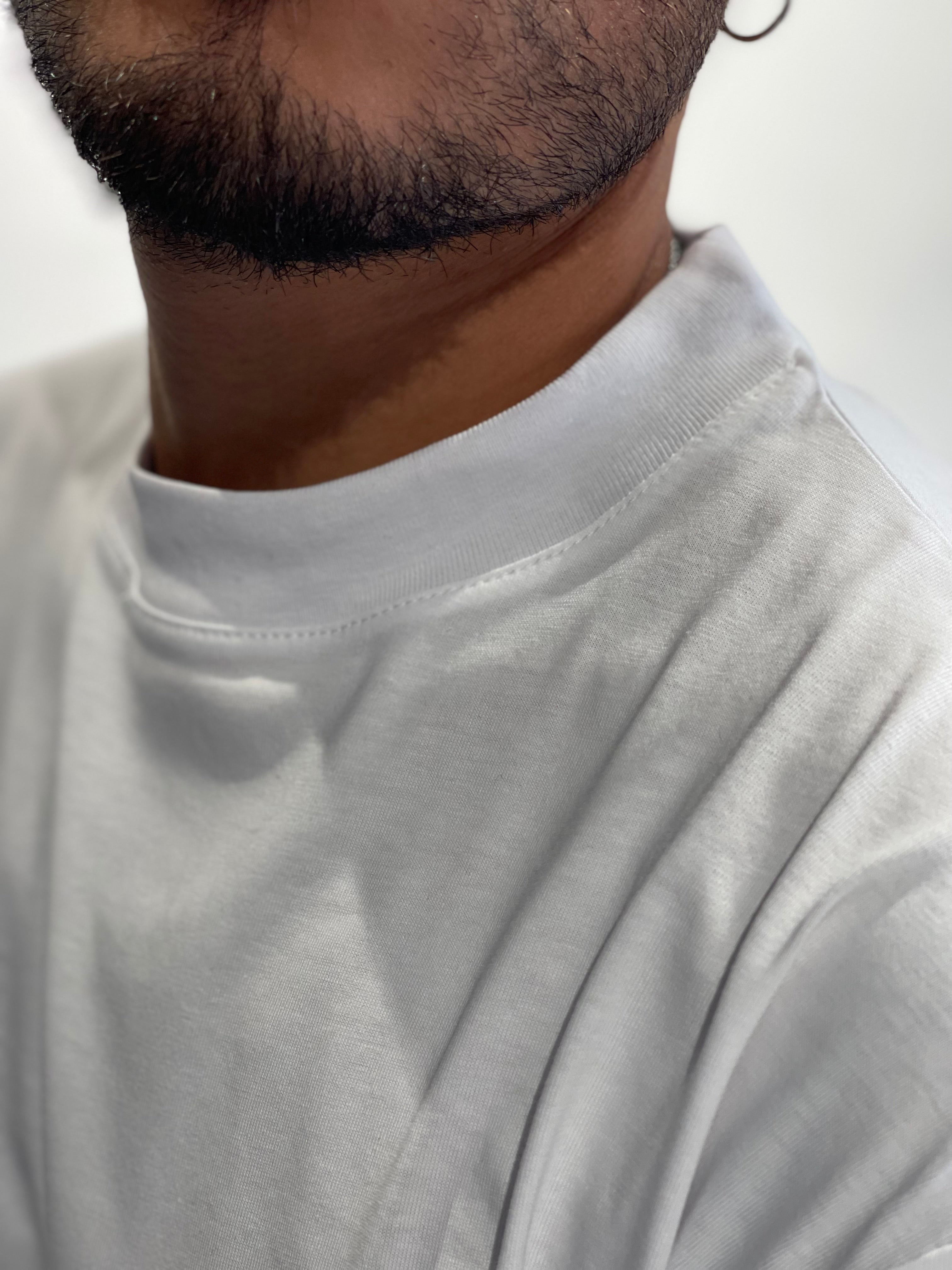 SHIRT NJB 692 MEZZOCOLLO BIANCO