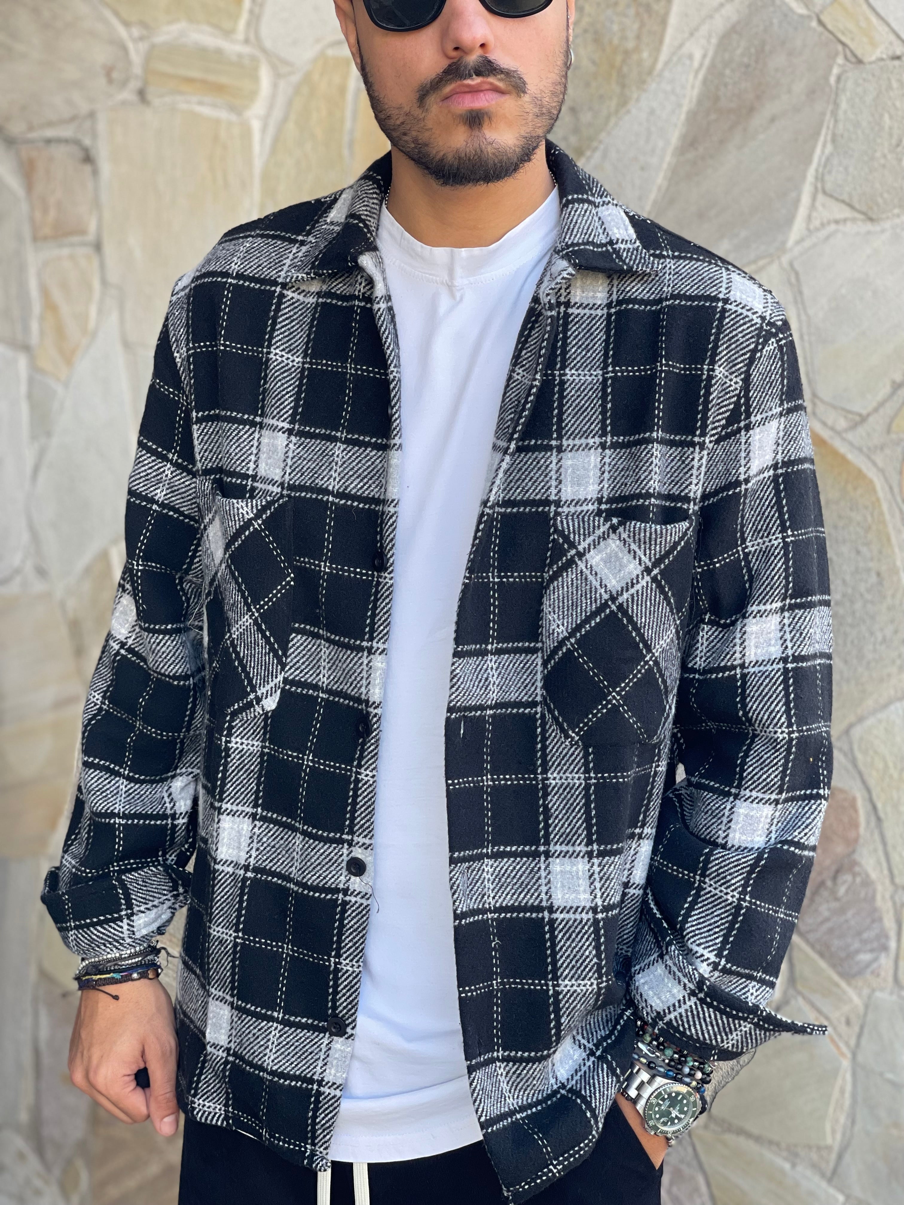 Camicia Flanella New Job Brand