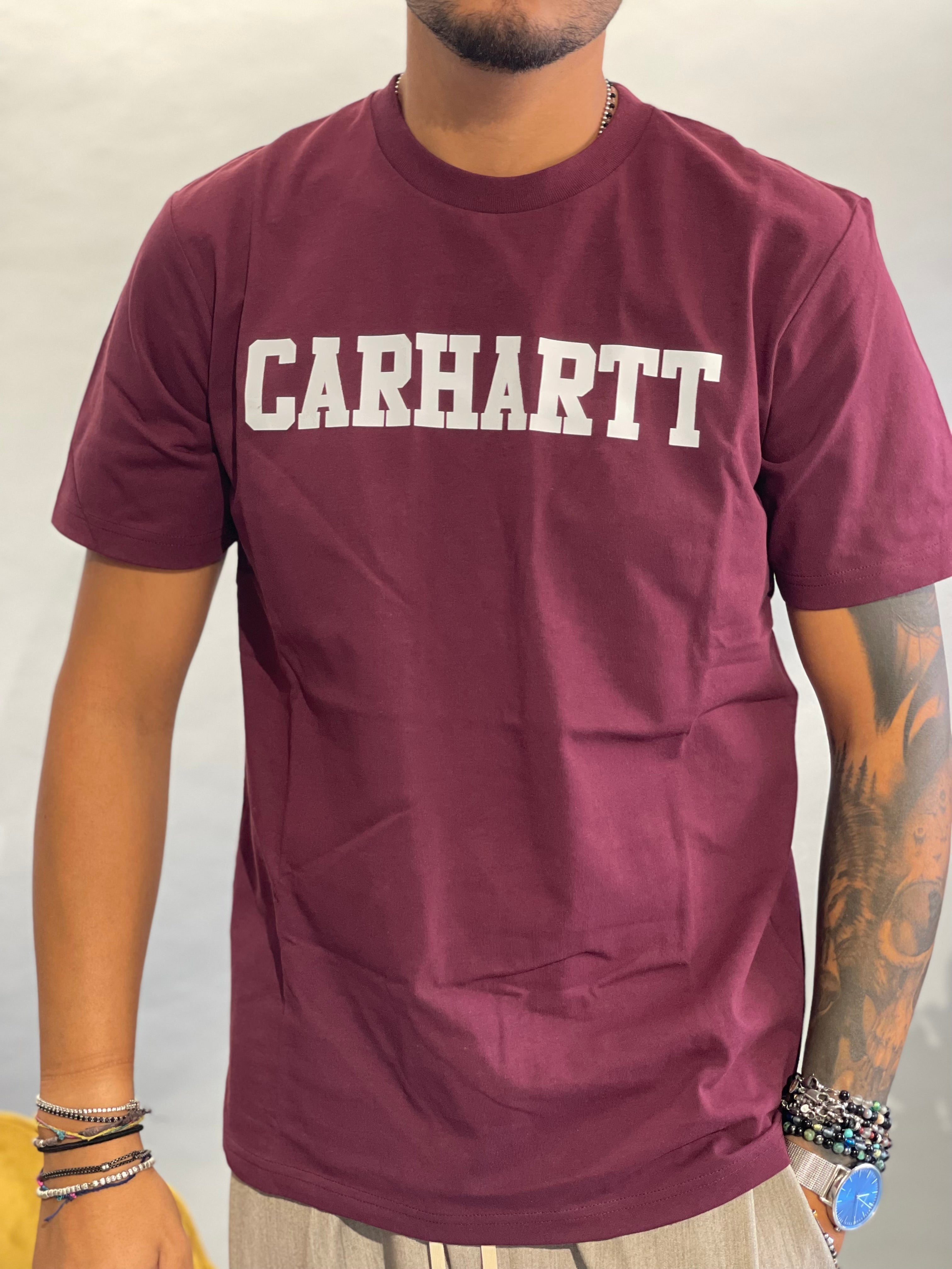 SHIRT CARHARTT BORDEAUX