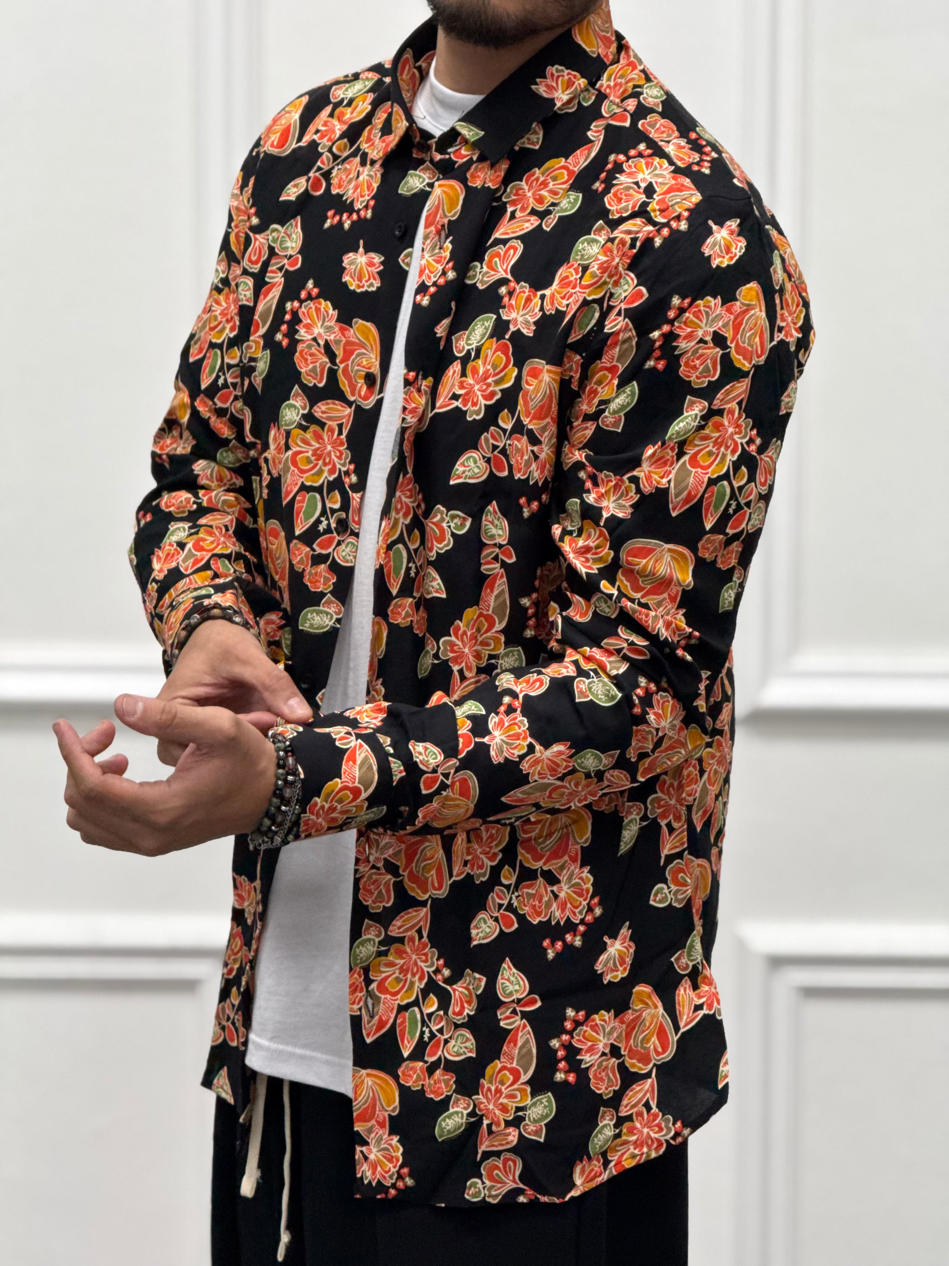 CAMICIA FLOREAL NEW JOB BRAND