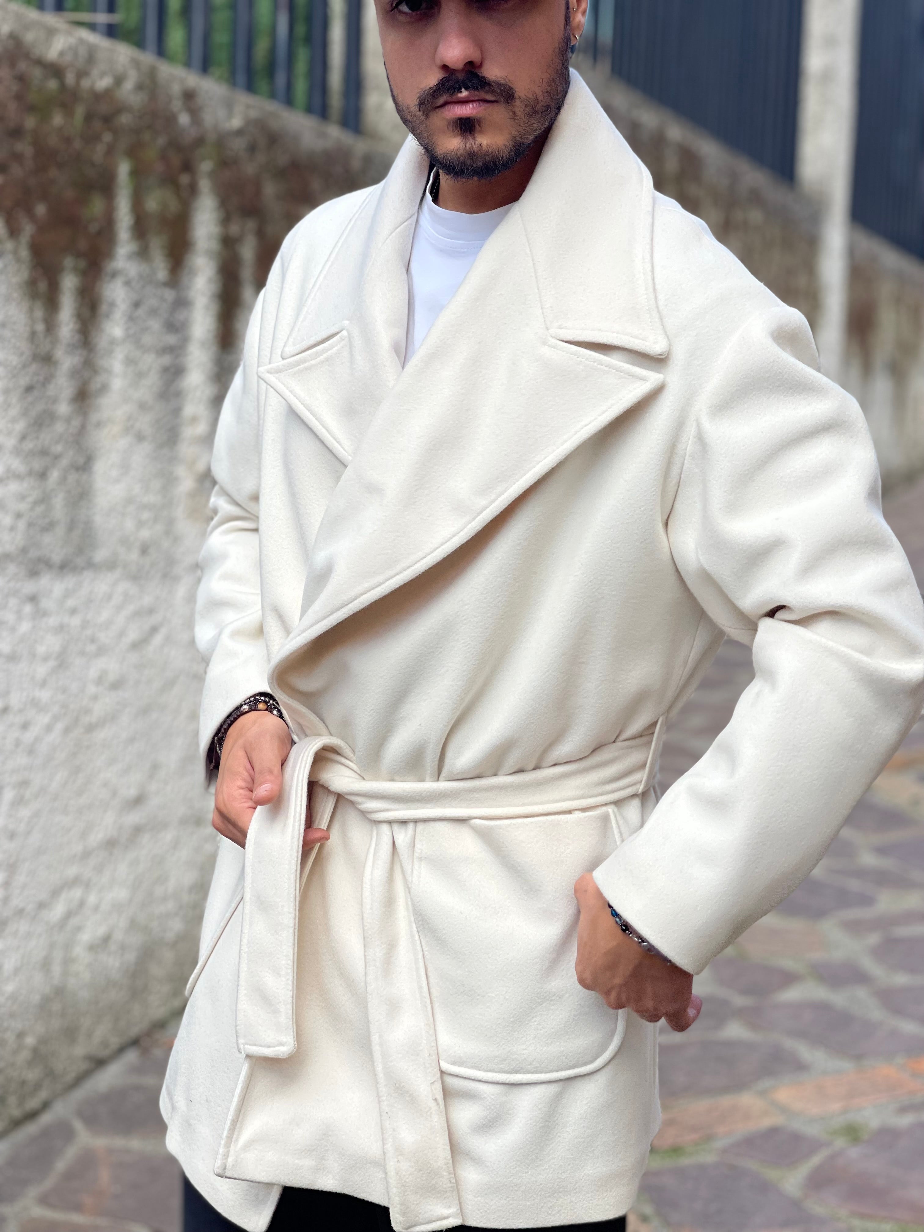 CAPPOTTO PANNA OVERSIZE