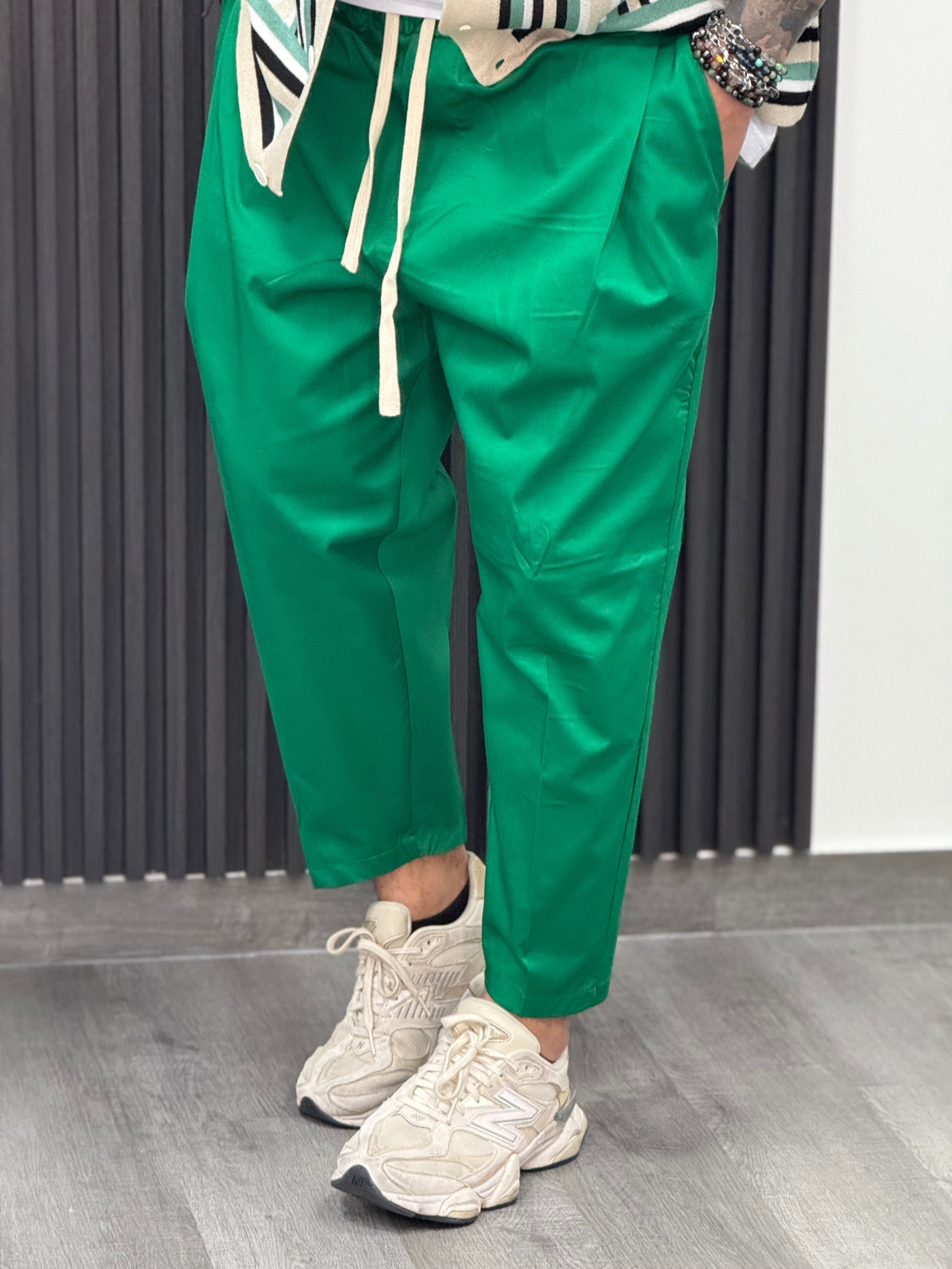 PANTALACCIO DIK VERDE PRATO NEW JOB BRAND