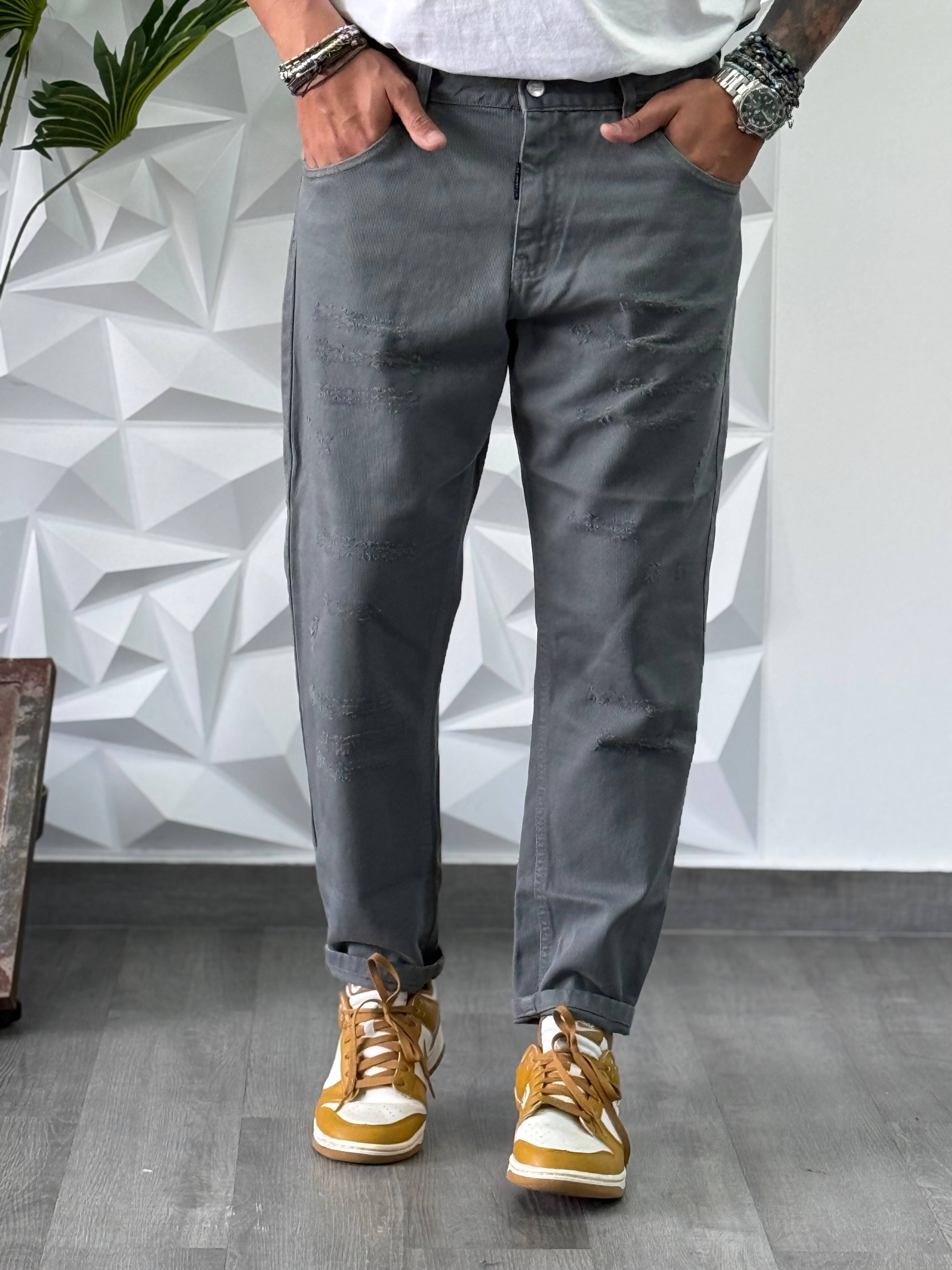 JEANS ALF 7 PIOMBO NEW JOB BRAND