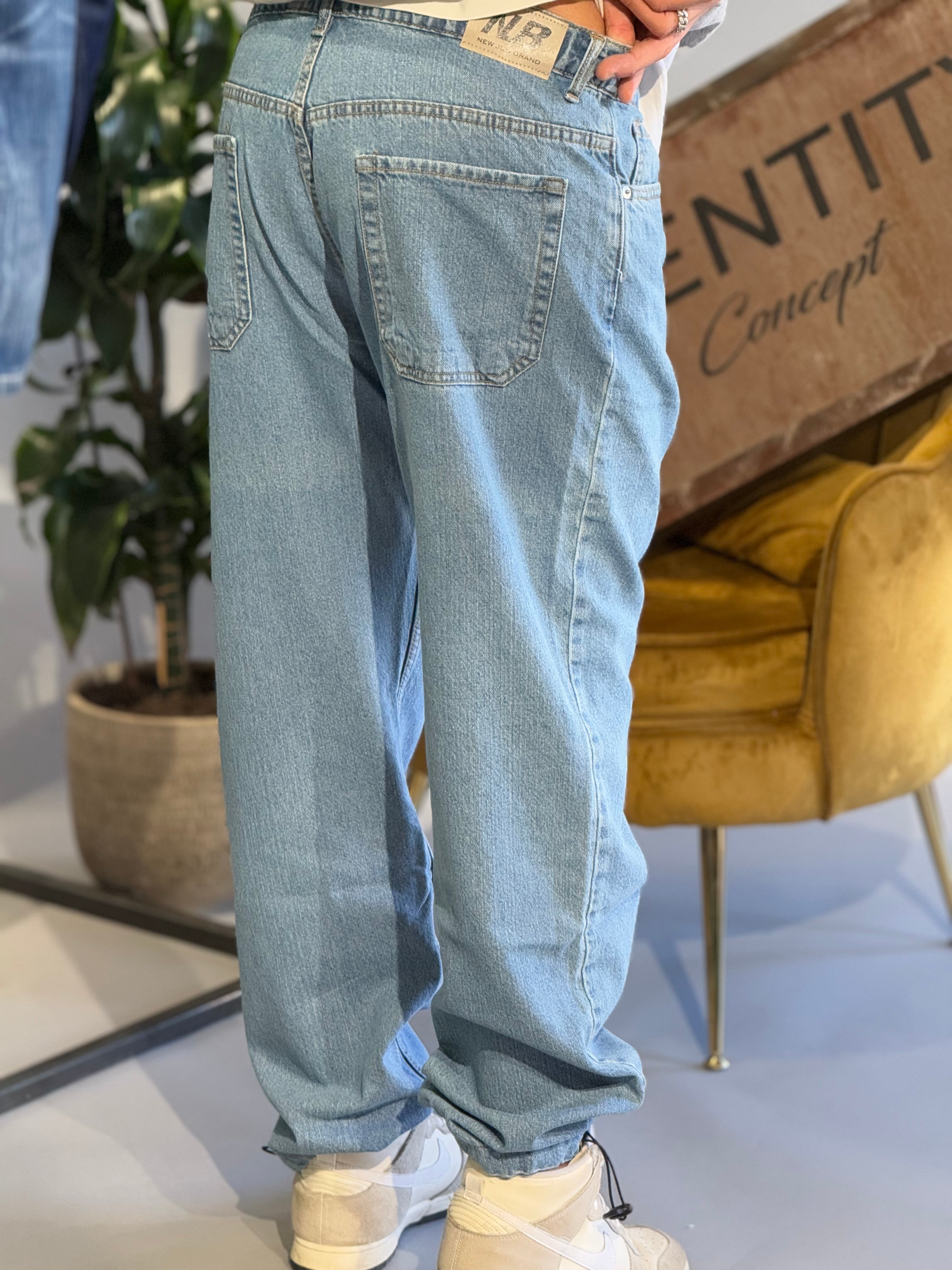 JEANS FONDO REGOLABILE NEW JOB BRAND