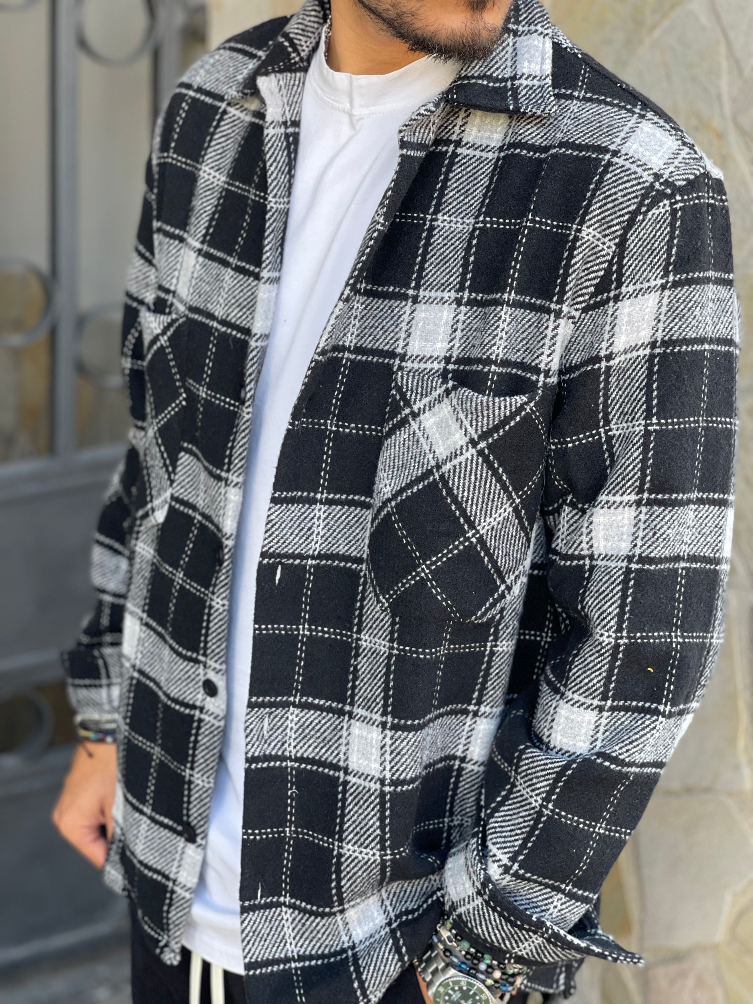 Camicia Flanella New Job Brand