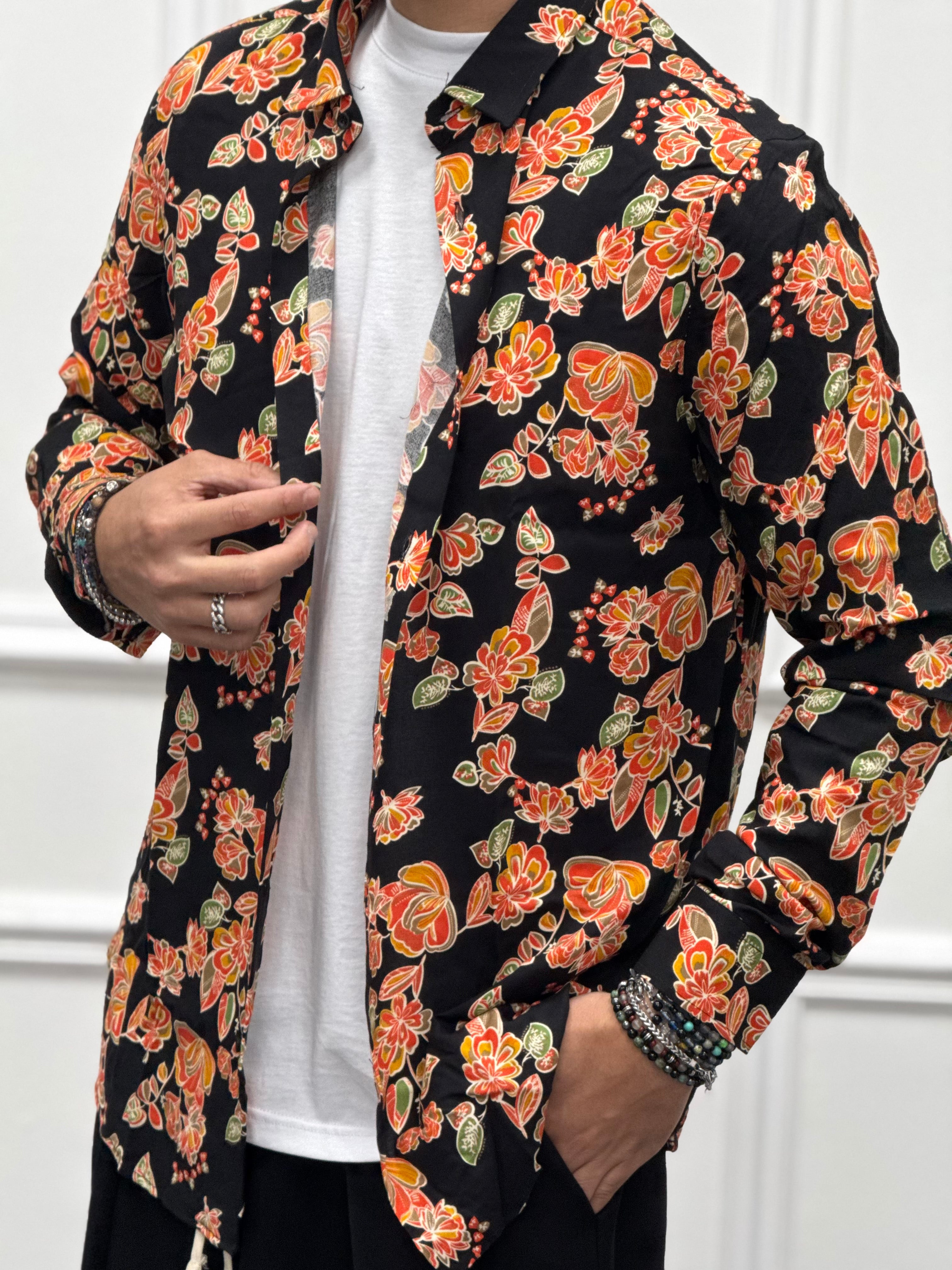 CAMICIA FLOREAL NEW JOB BRAND