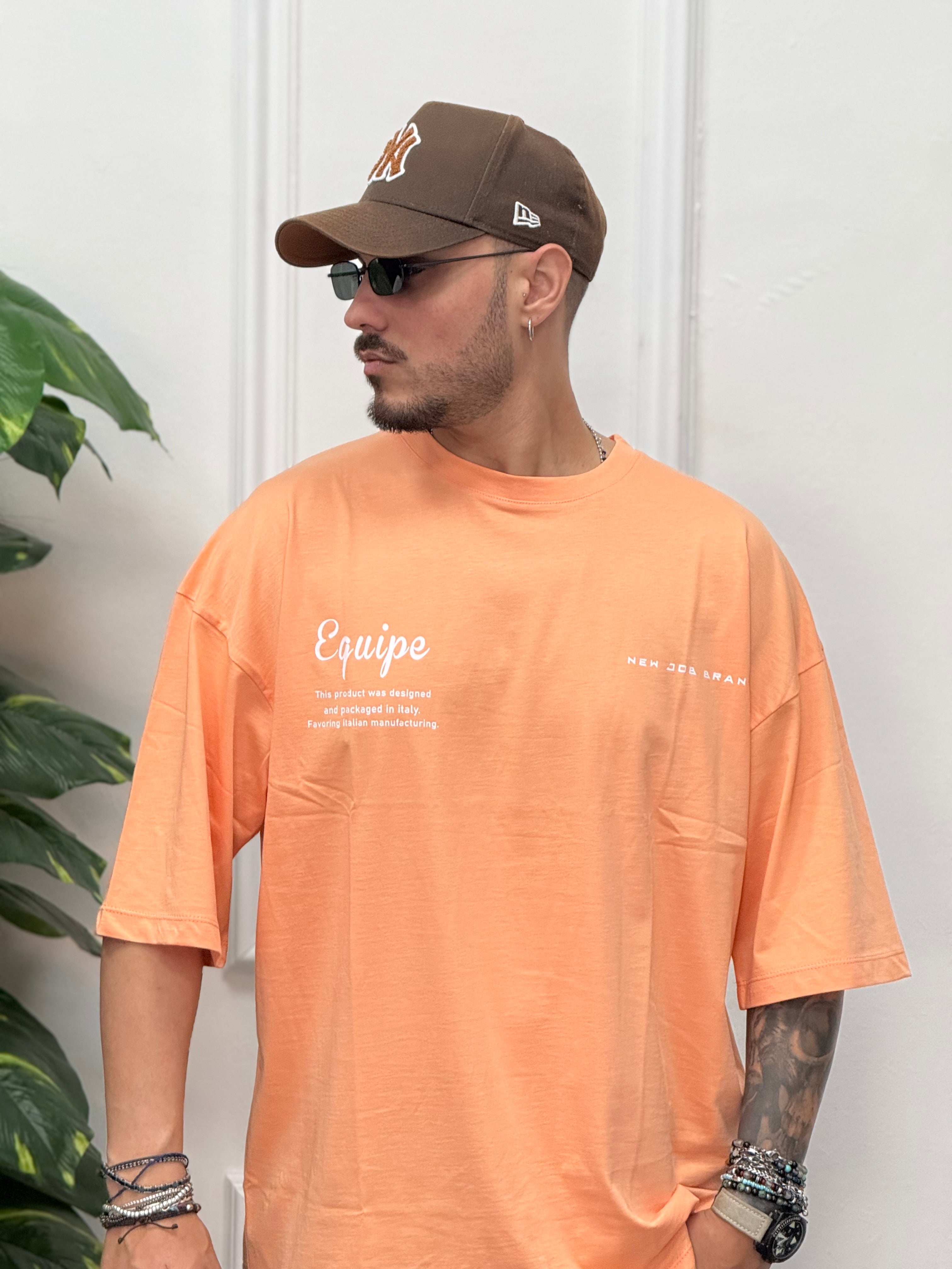 SHIRT OVERSIZE EQUIPE MANICA 3/4 NEW JOB BRAND
