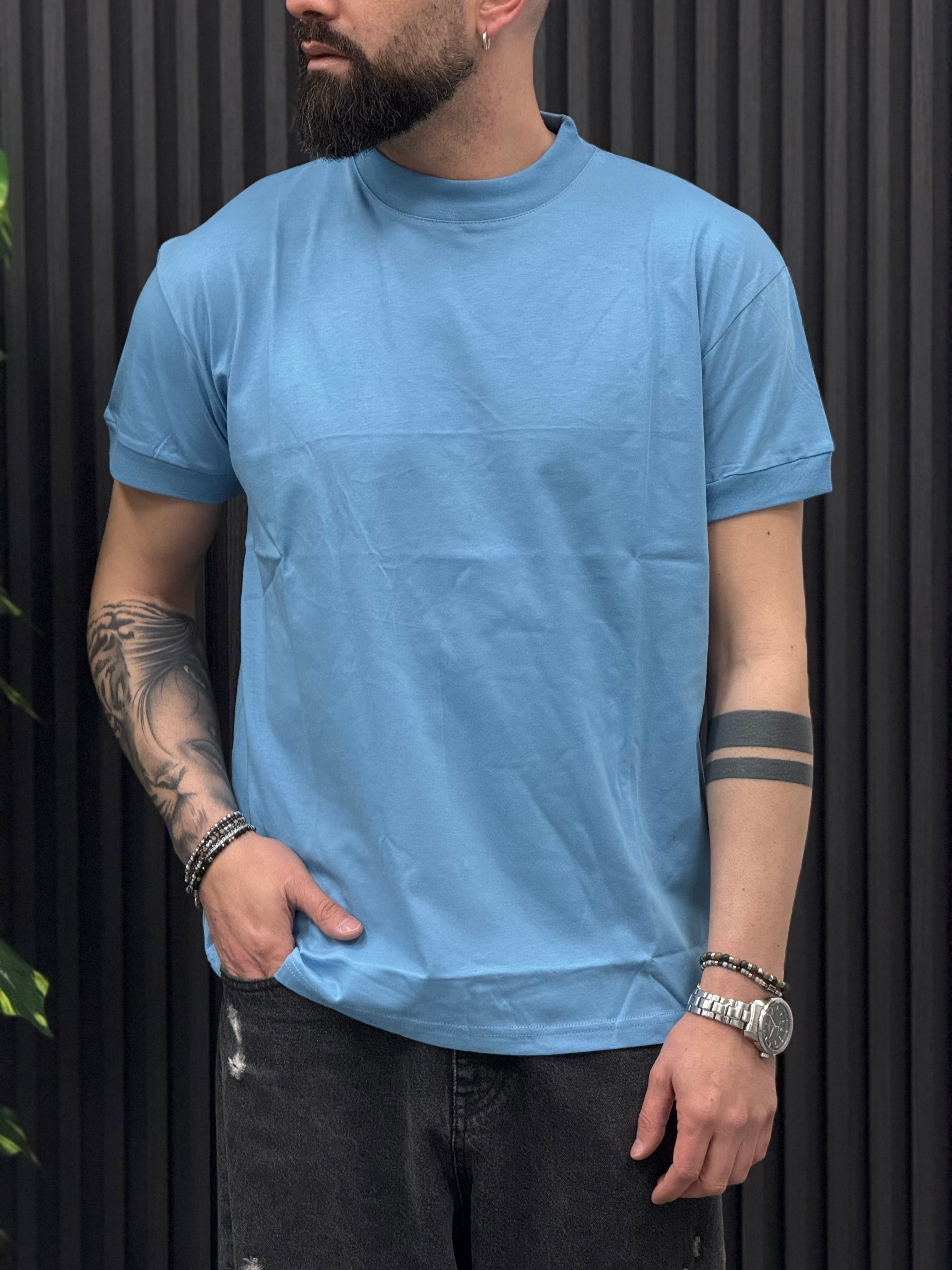 SHIRT NJB 692 MEZZOCOLLO BIANCO