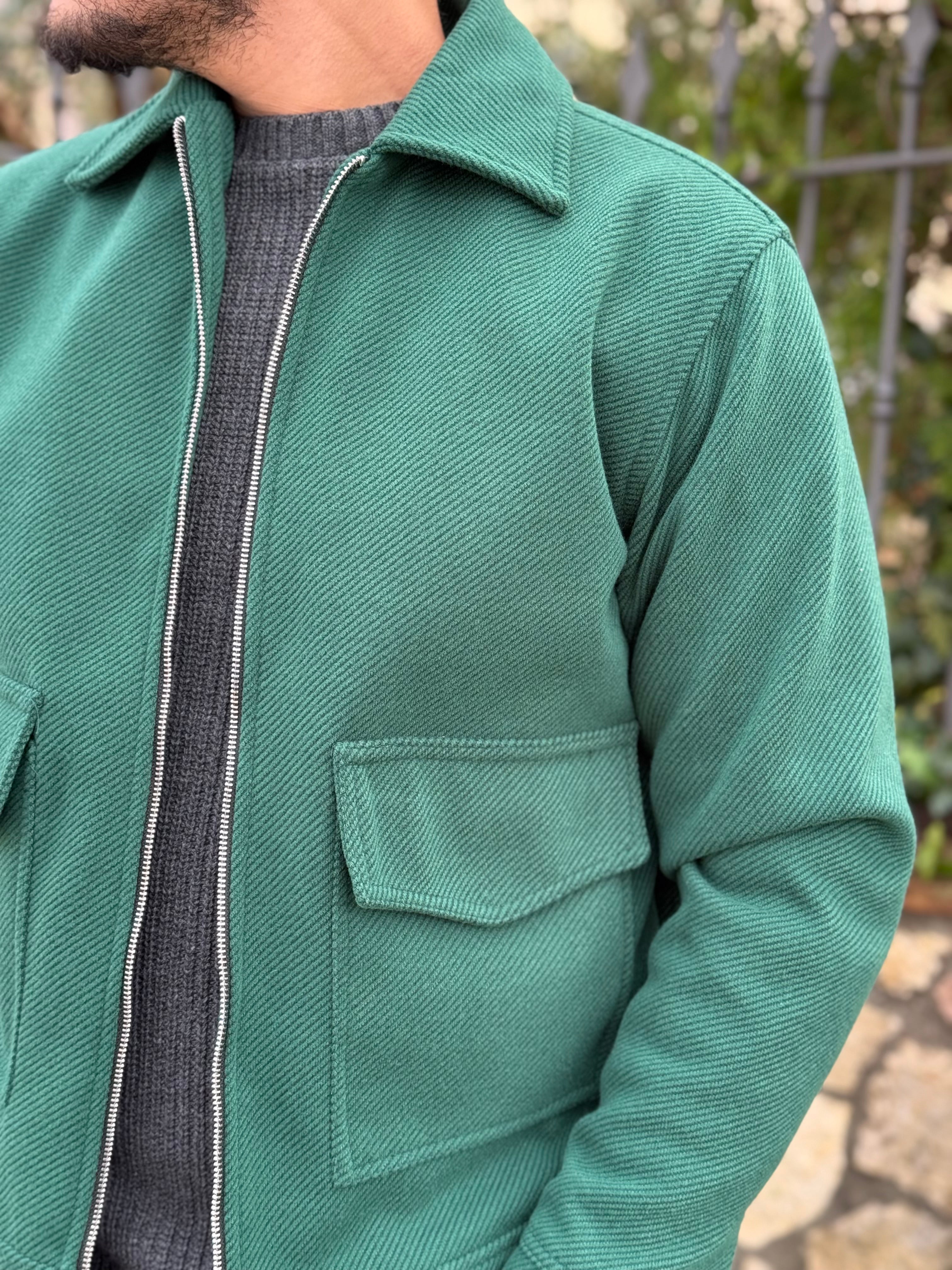 JACKET BERLINO VERDE NEW JOB BRAND