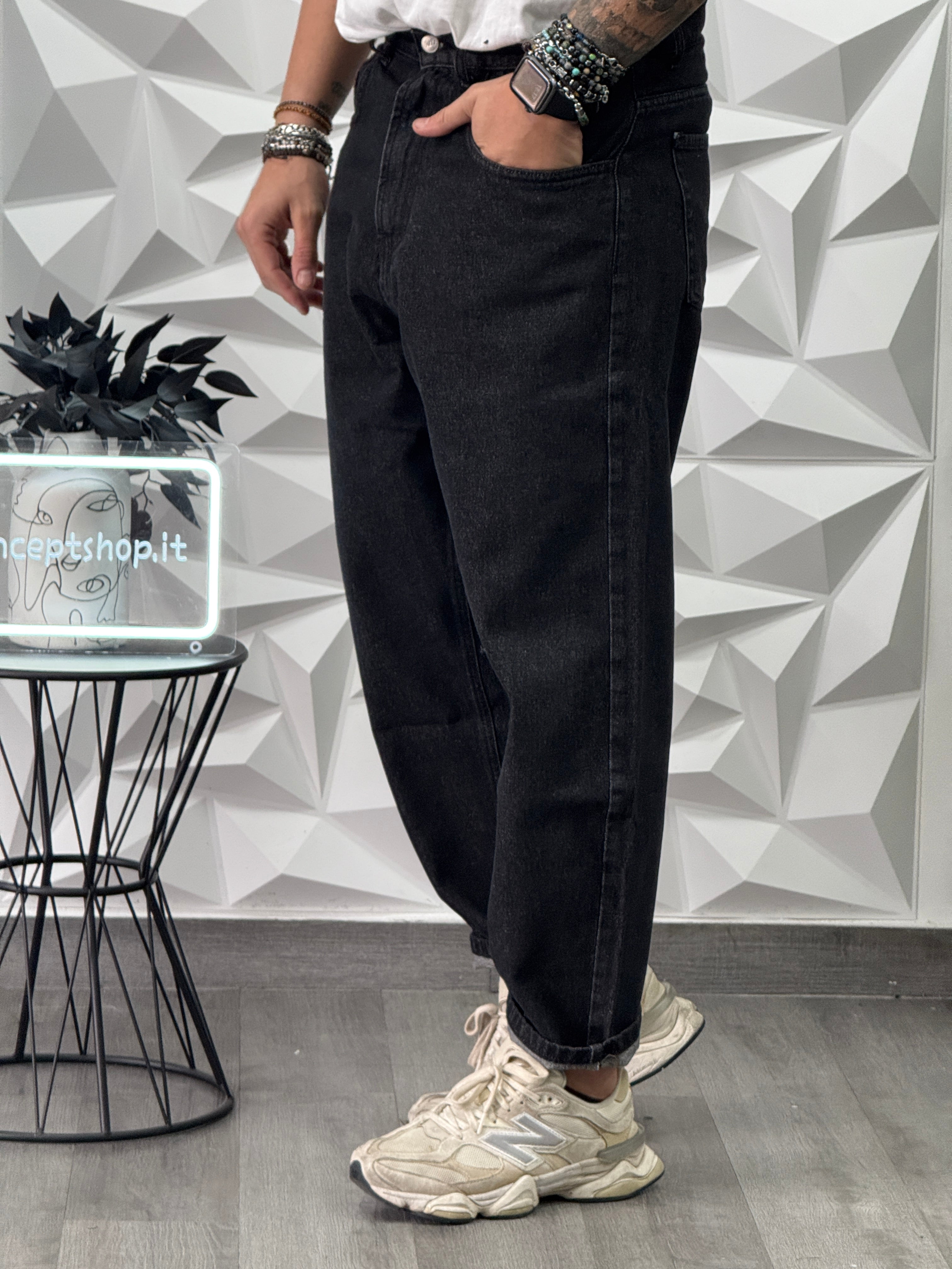 Jeans Canaria fv nero jeansato New Job Brand