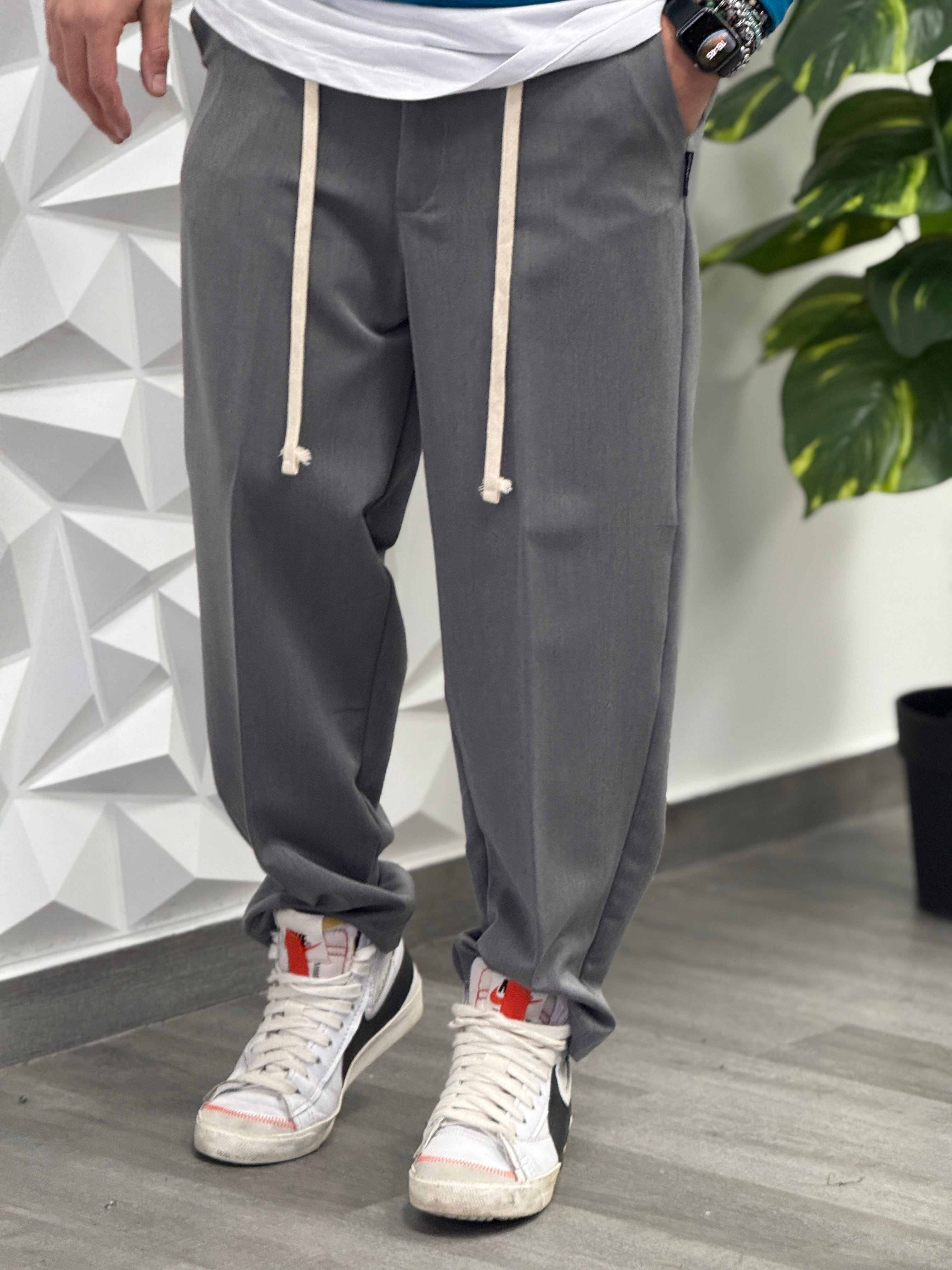 PANTALACCIO SOHO GB15 PIOMBO FONDO AMPIO NEW JOB BRAND