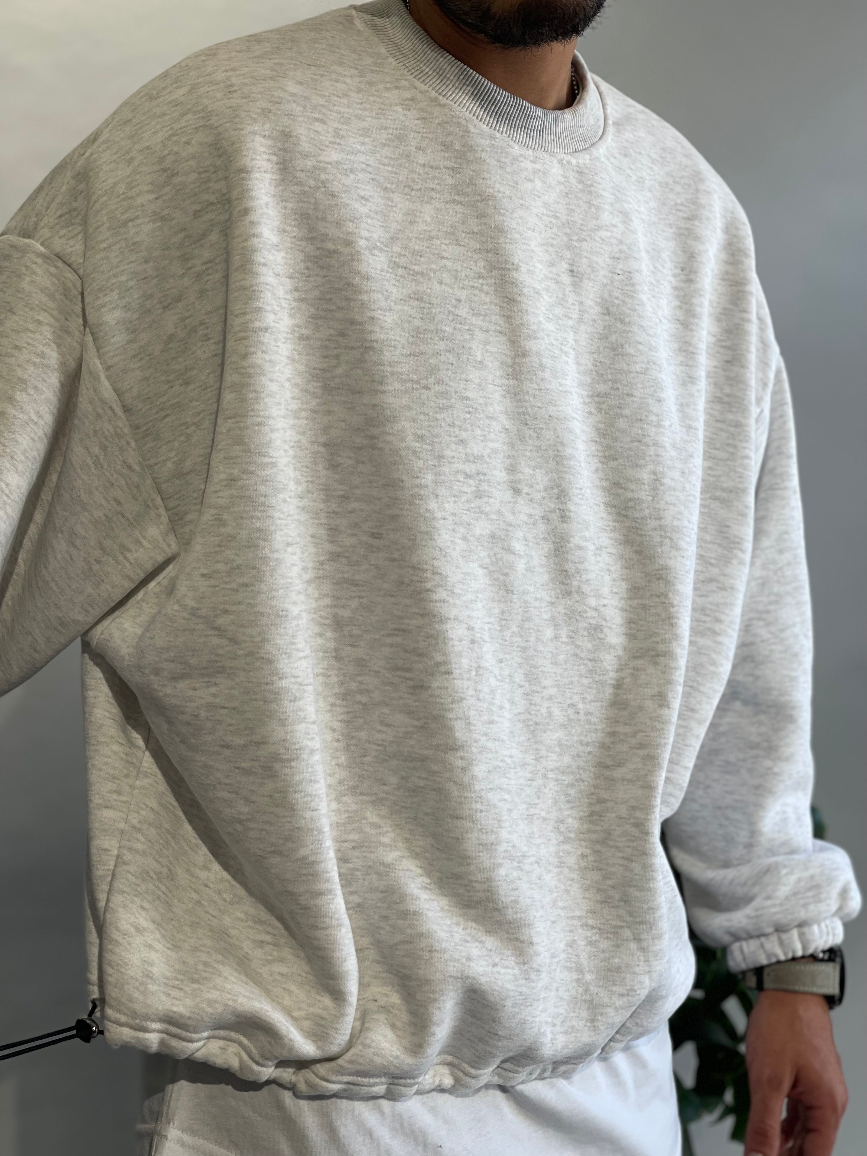 Felpa Oversize Fondo regolabile New job Brand