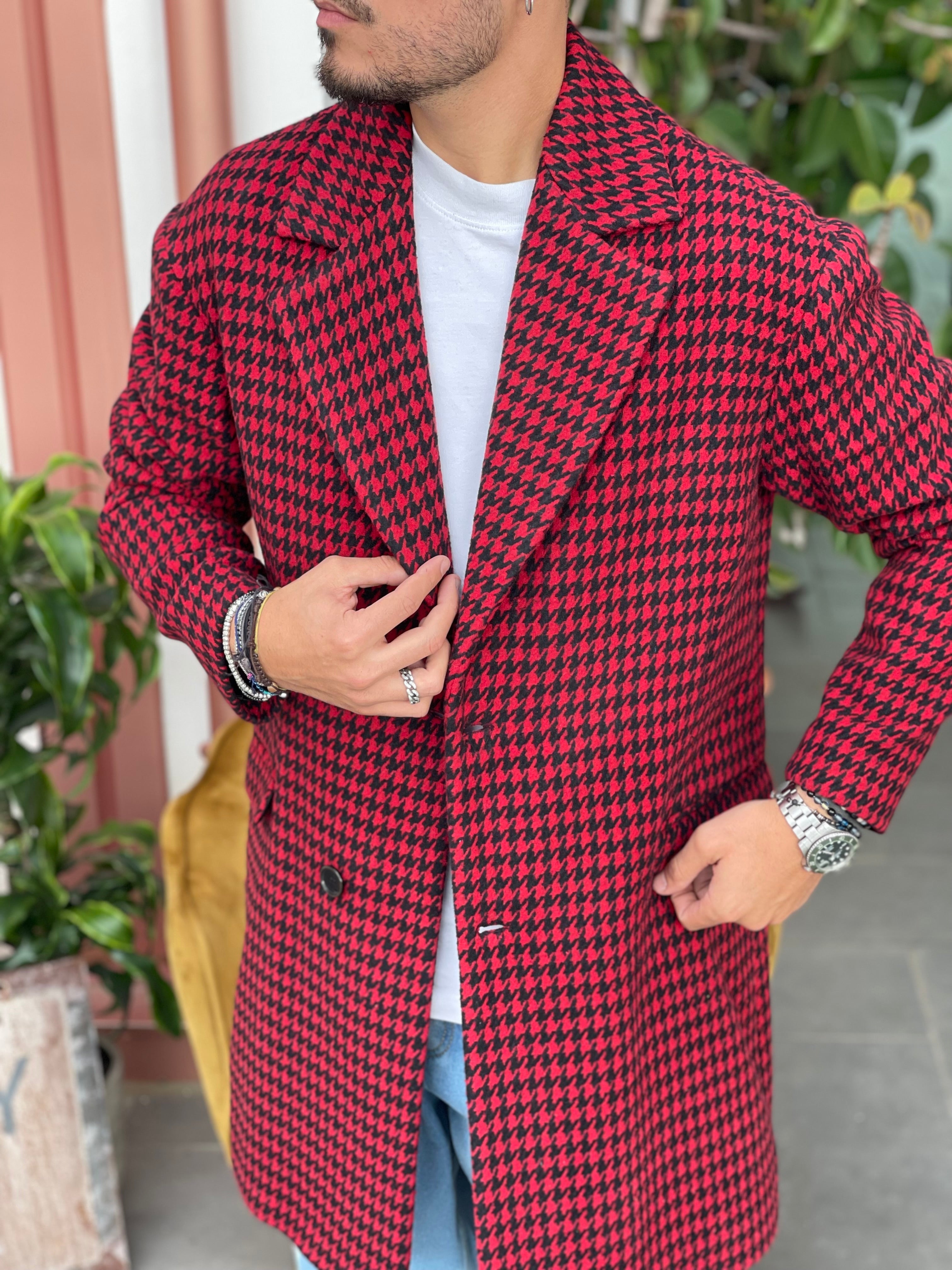 CAPPOTTO PIEDIPULL ROSSO