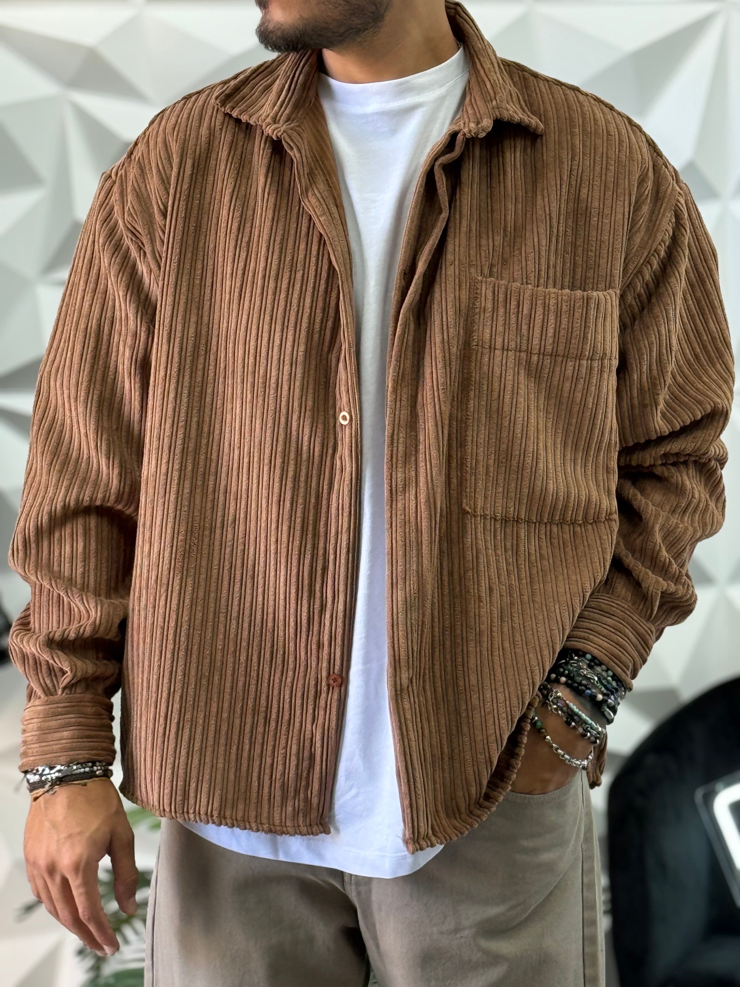 Camicia velluto moro New Job Brand