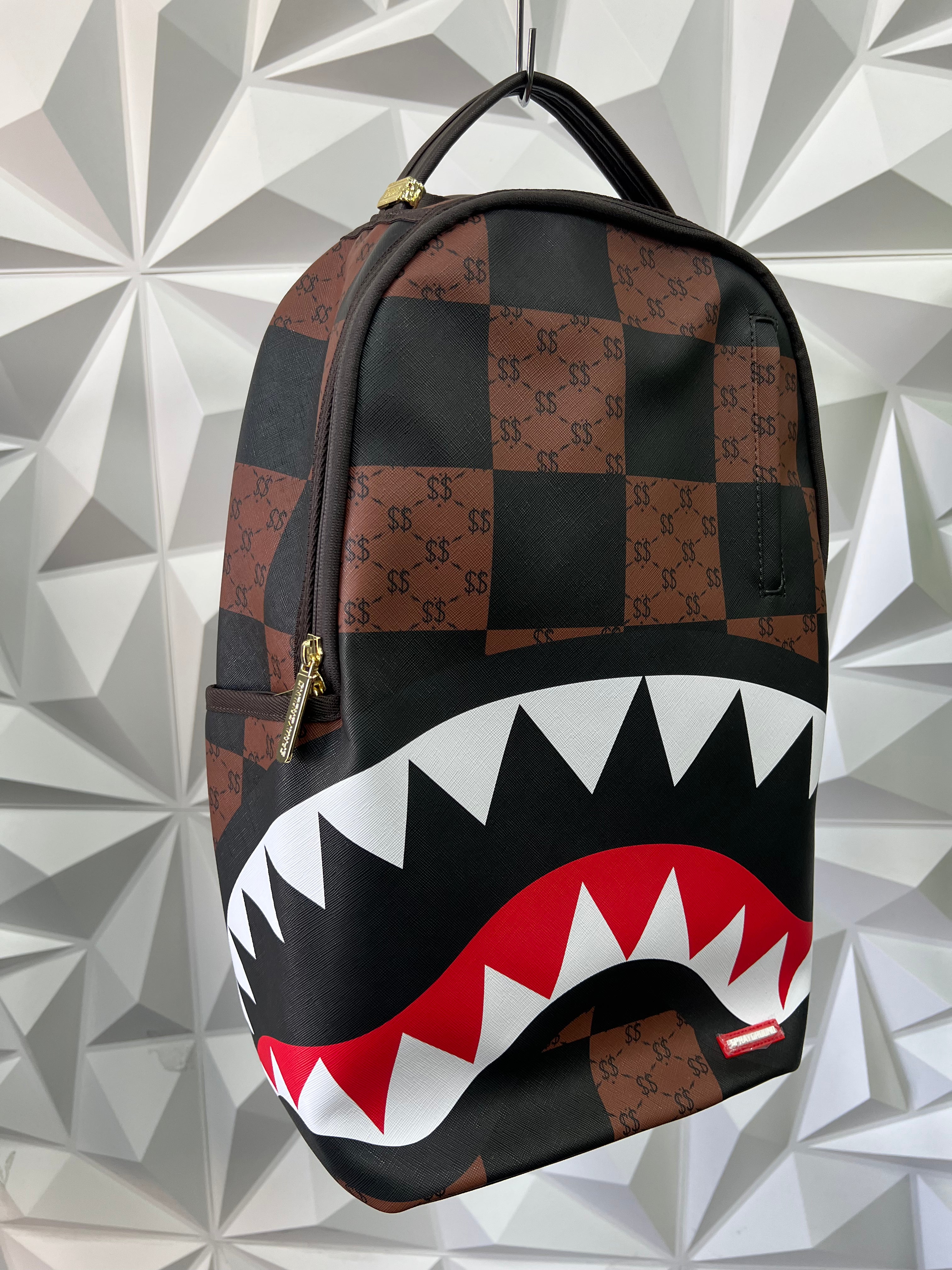 ENLARGED CHECK PARIS DLXSV BACKPACK