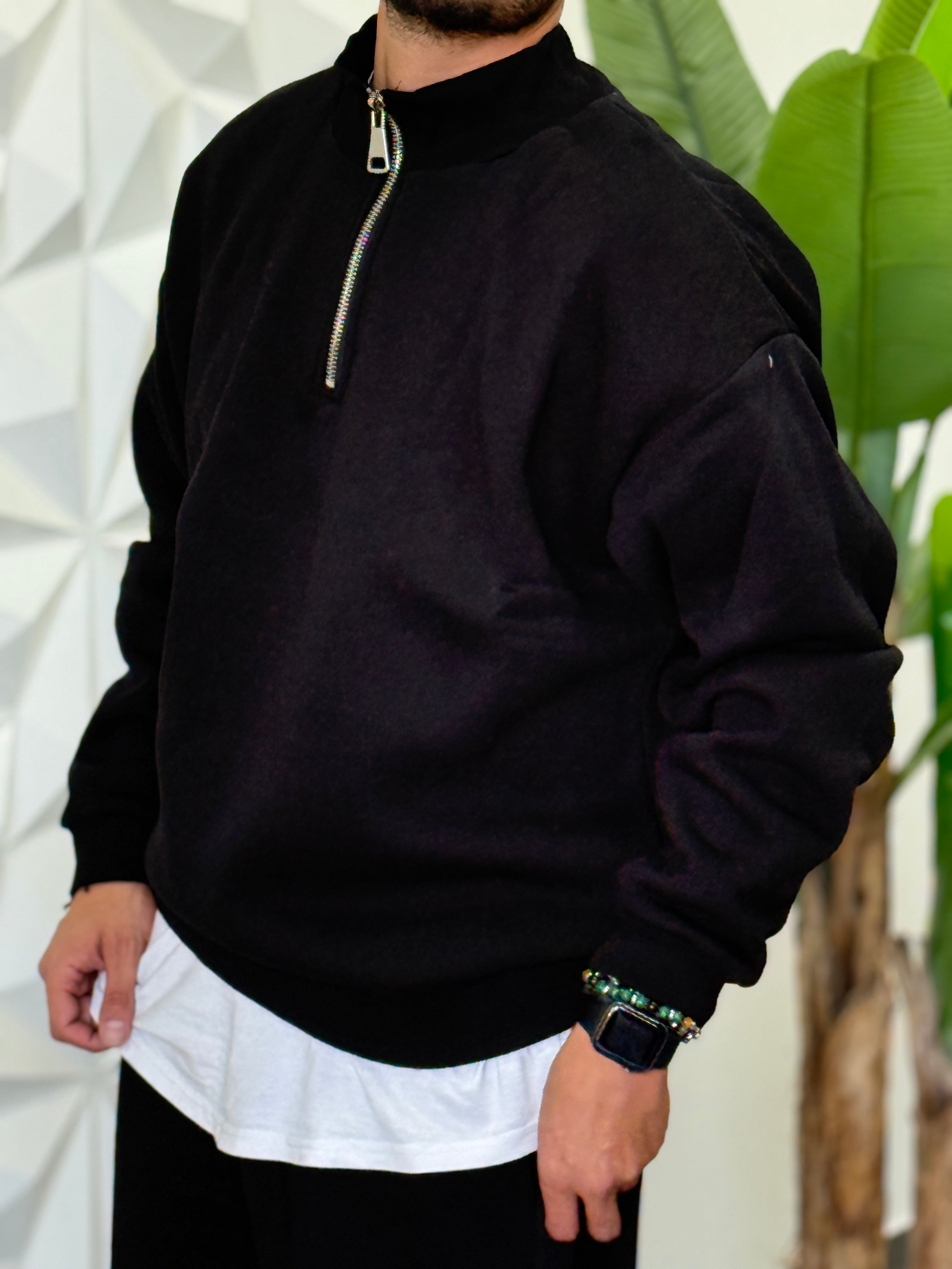 Coordinato tuta MEZZAZIP  VERDE BOSCO  New Job Brand