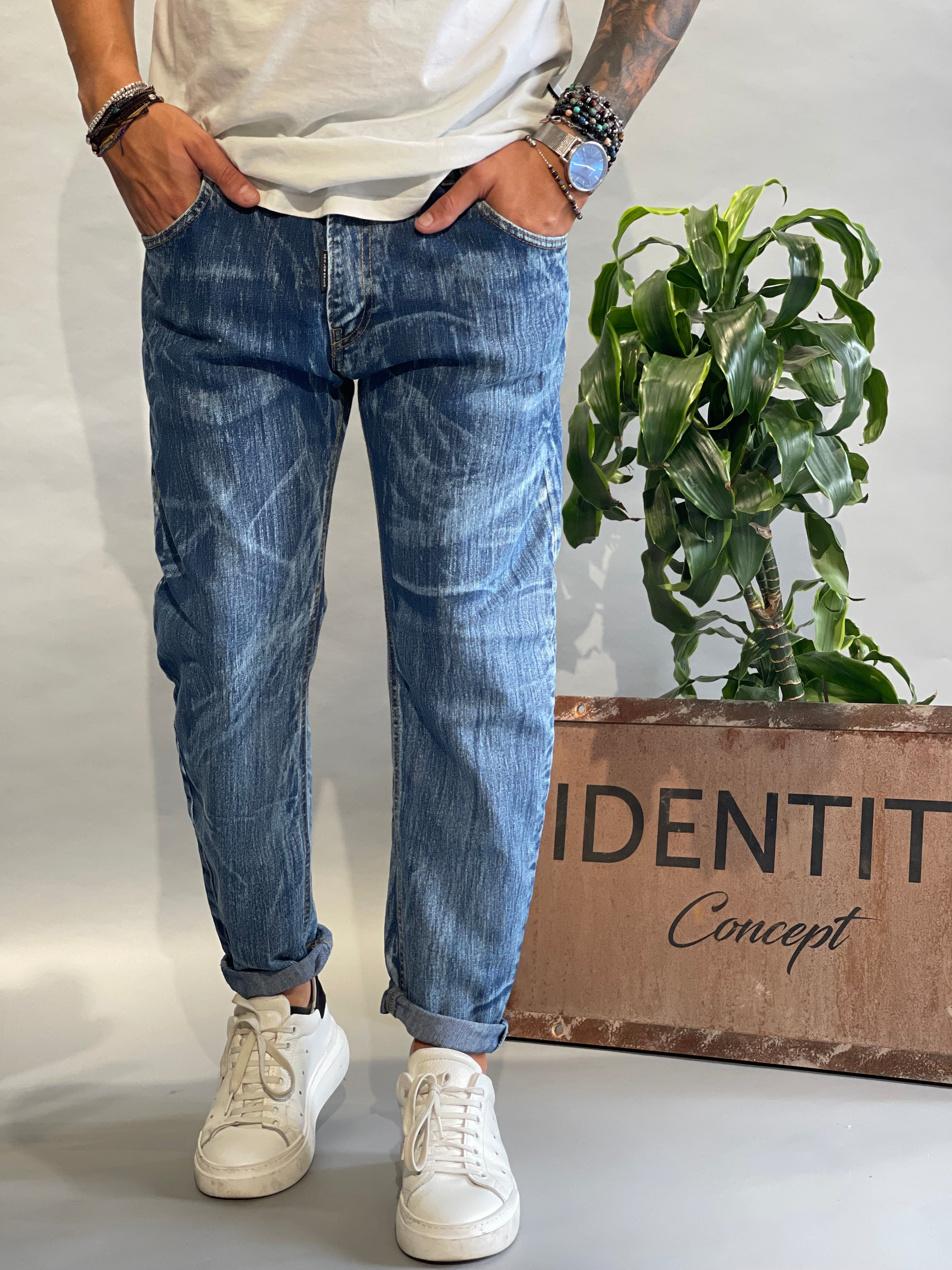 JEANS PENNELLATO NEW JOB BRAND