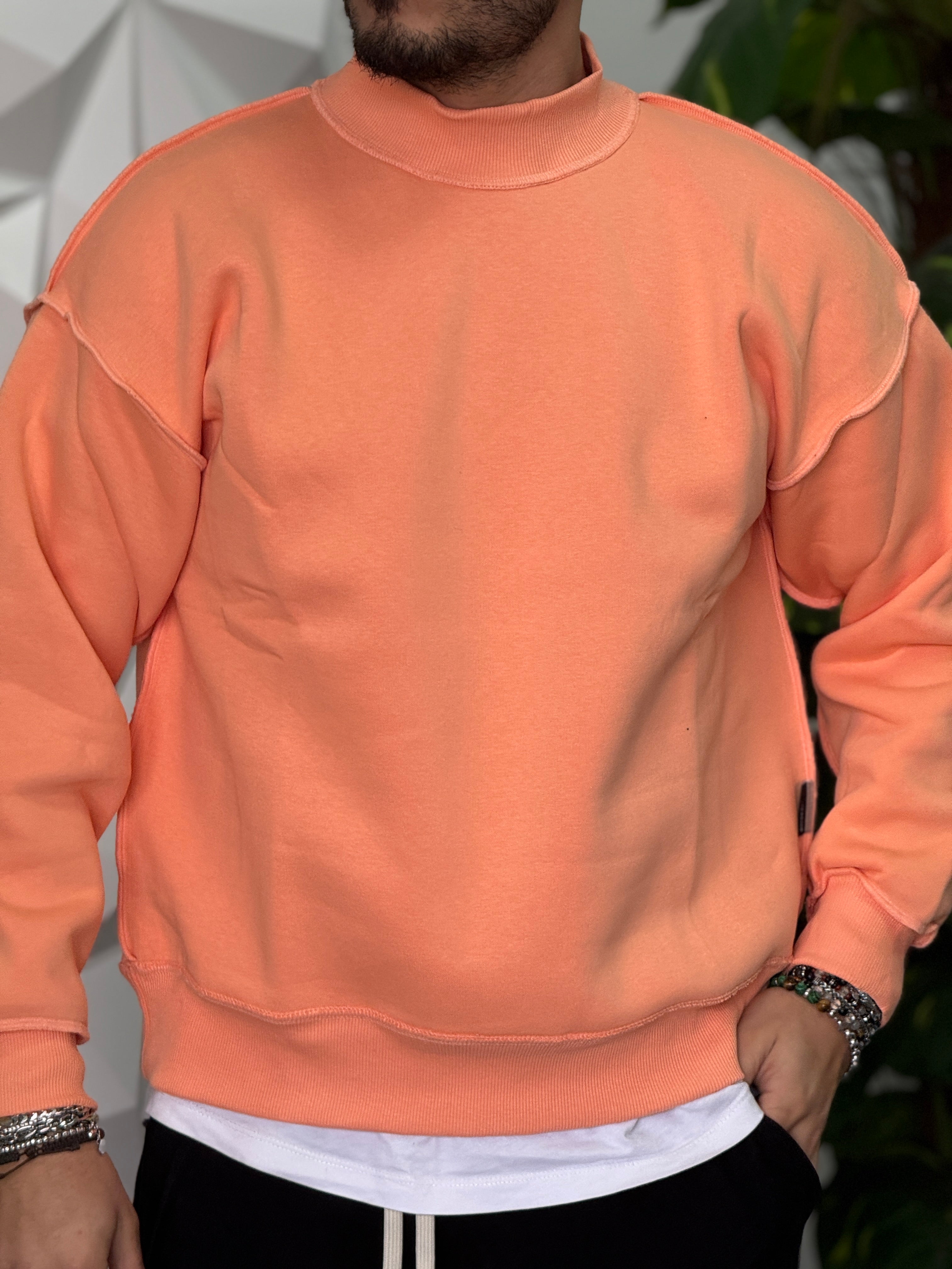 FELPA MEZZOCOLLO PESCA NEW JOB BRAND