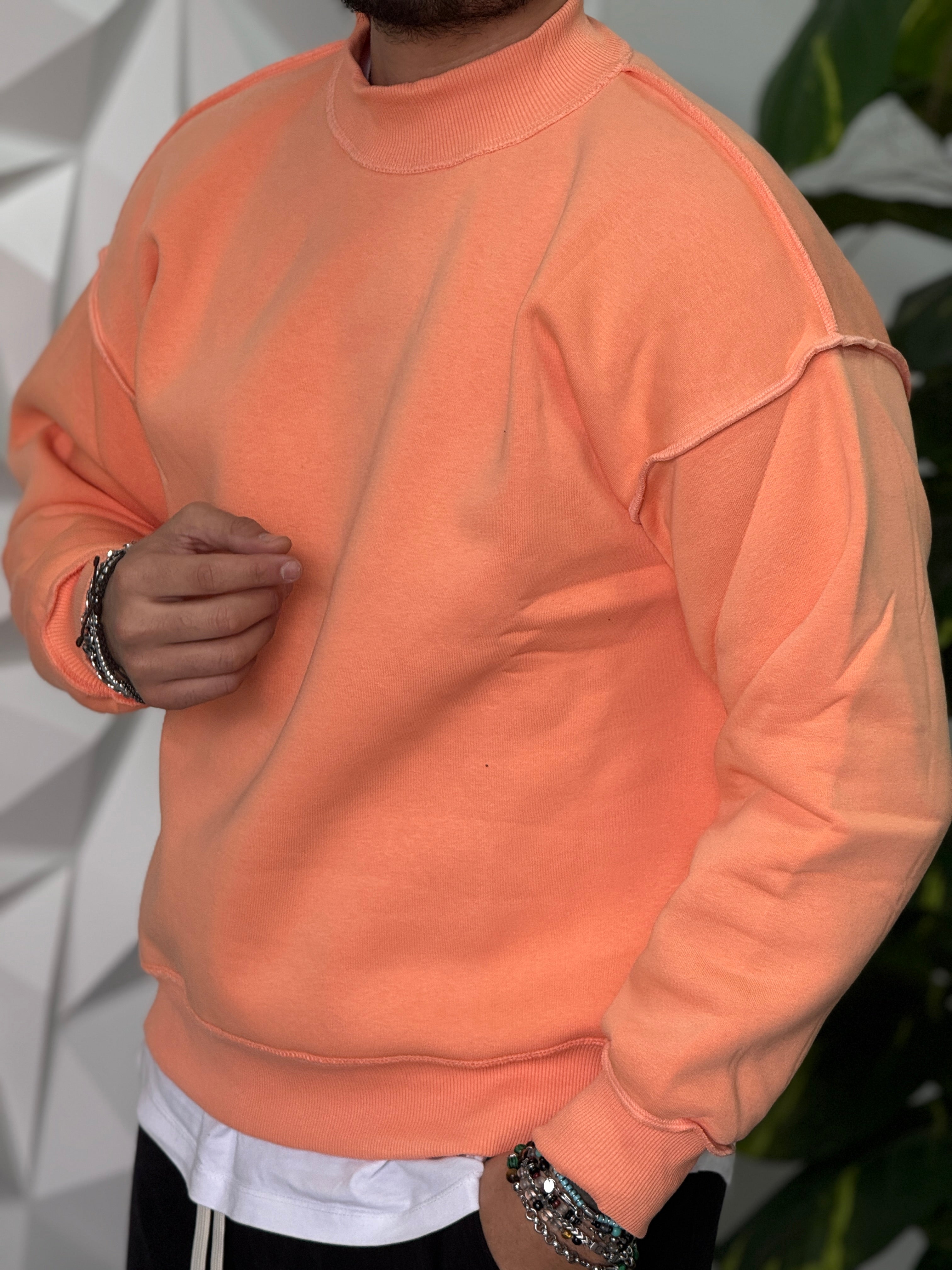 FELPA MEZZOCOLLO PESCA NEW JOB BRAND