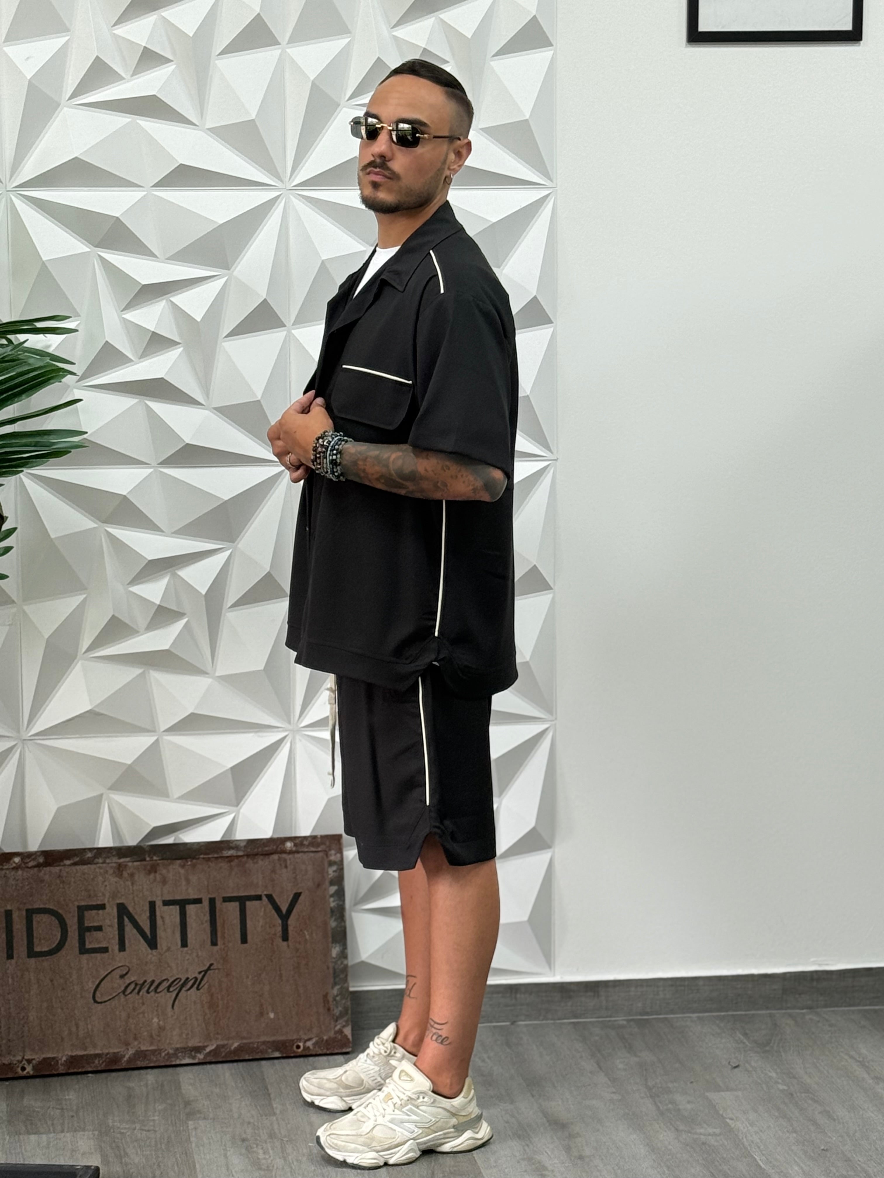 COORDINATO RIO NERO OVER NEW JOB BRAND