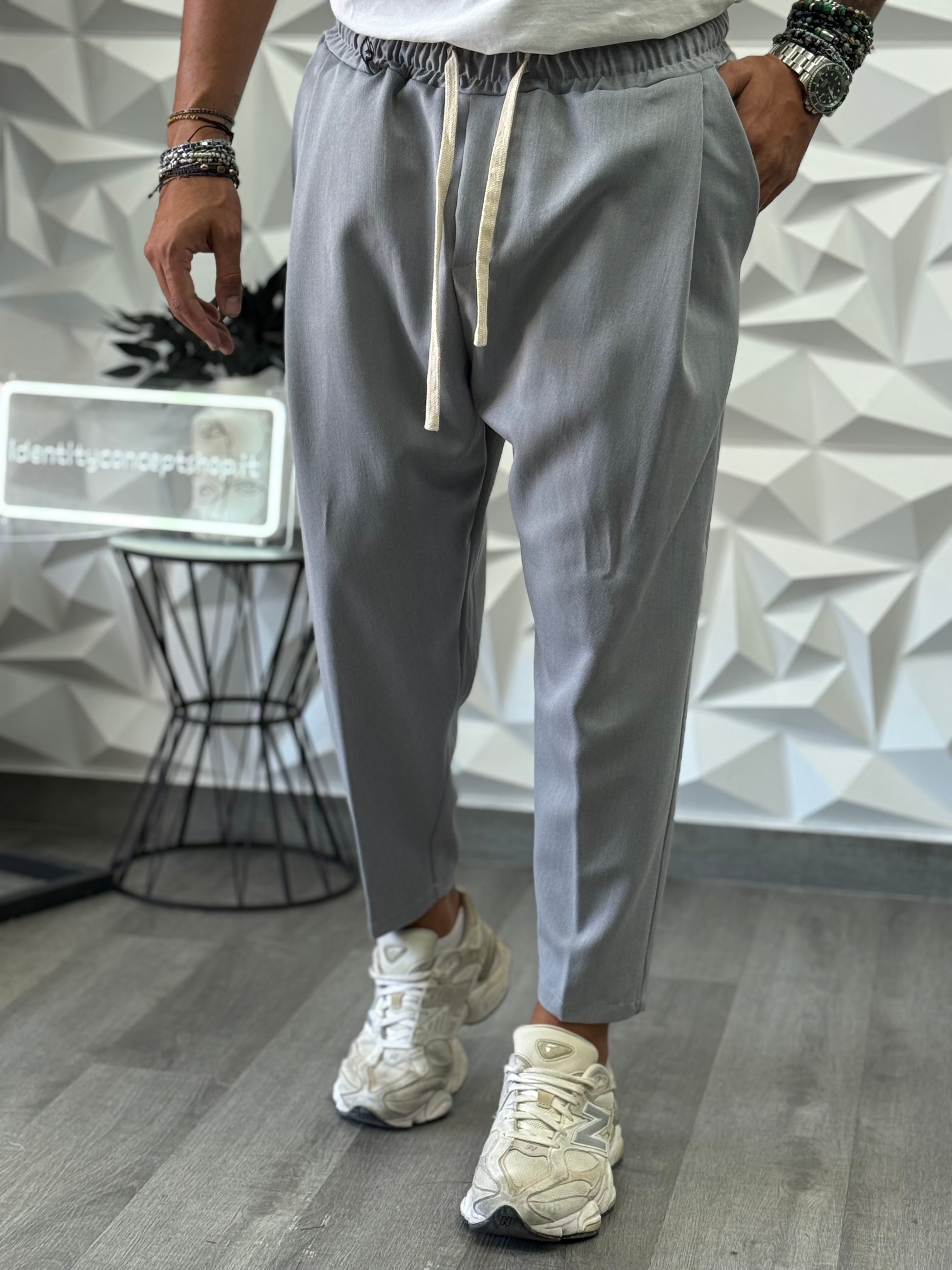Pantalaccio Dik fv grigio new job brand