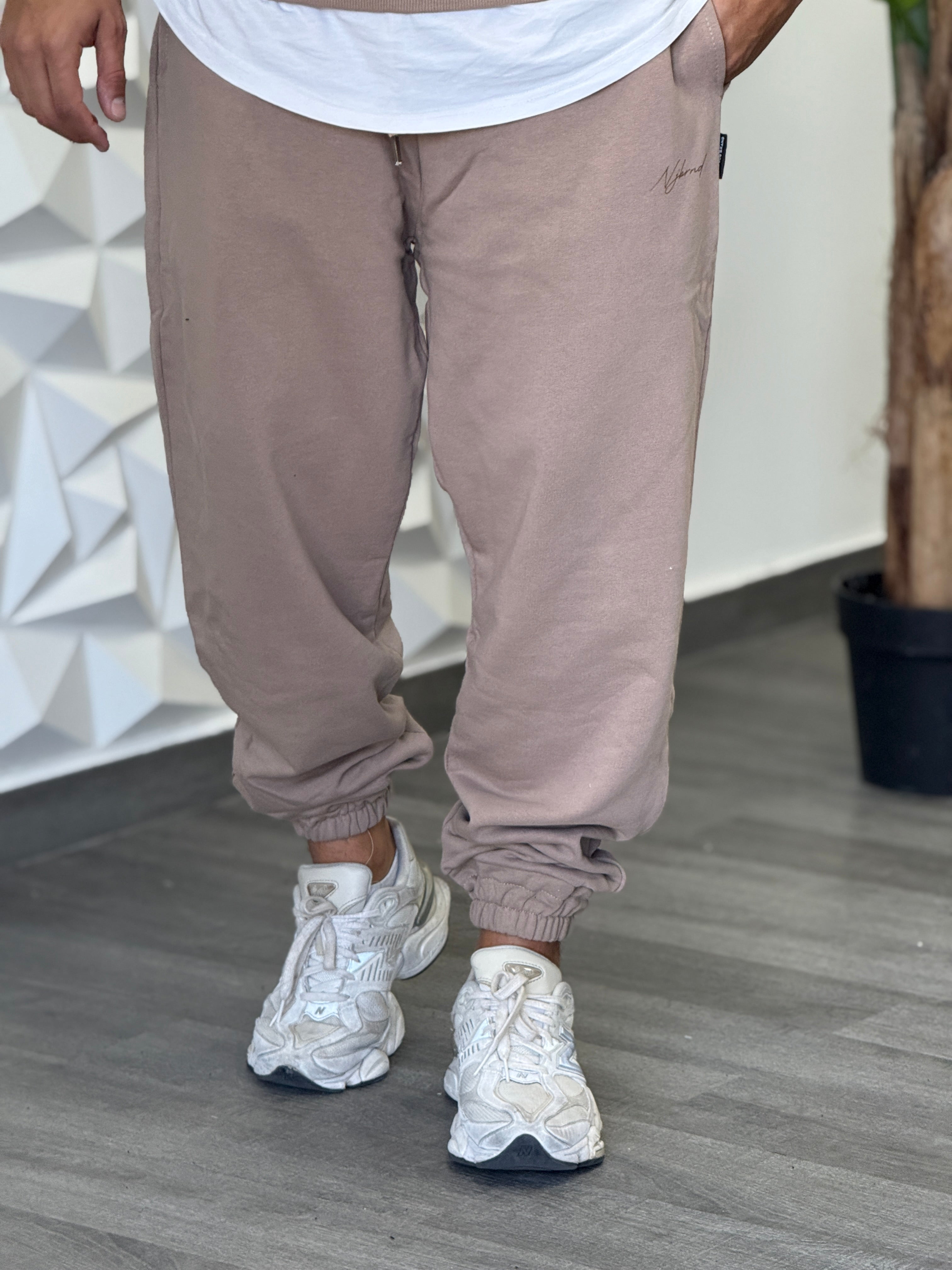 Coordinato tuta Mezzocollo over  fango  New Job Brand