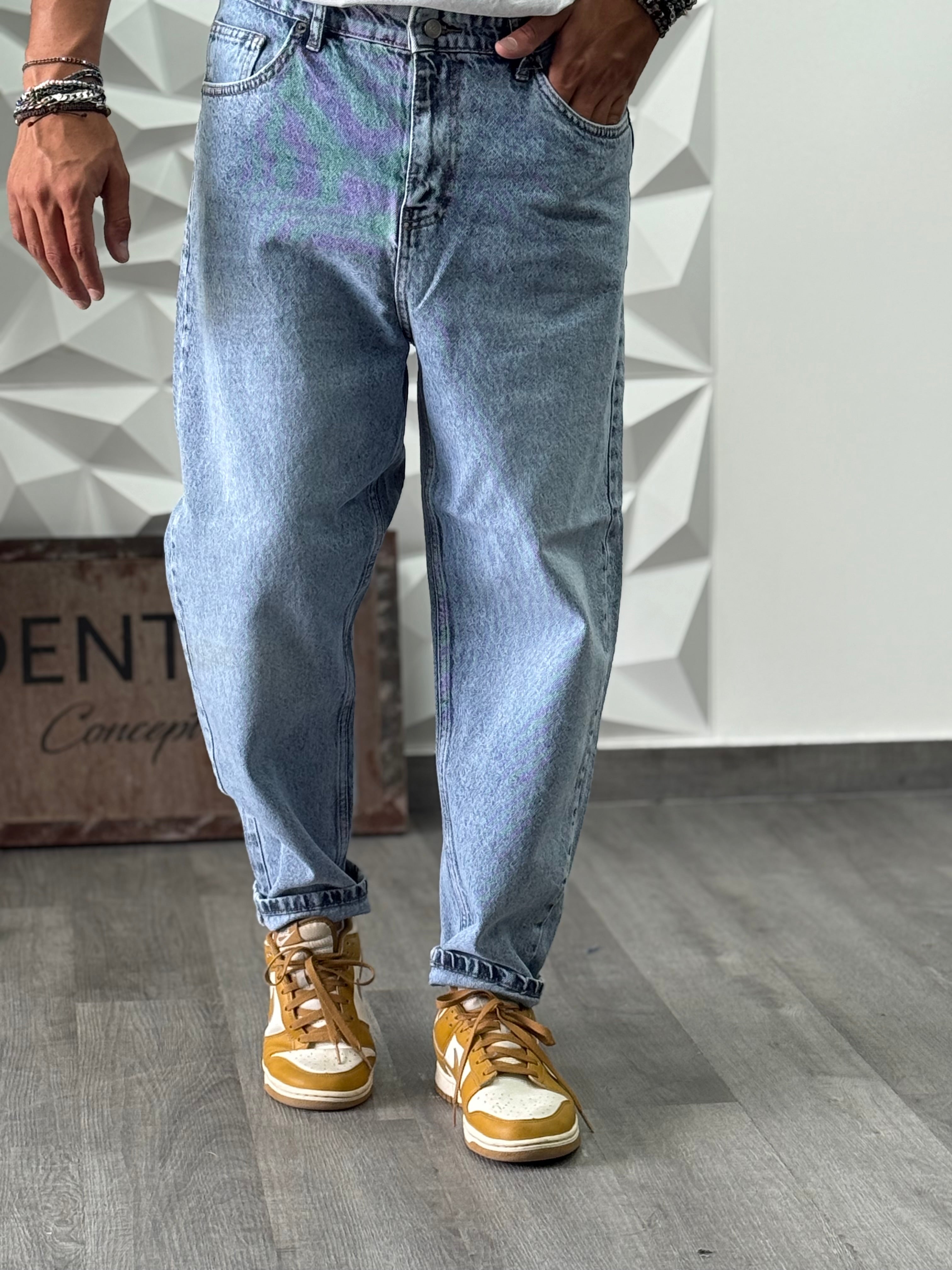 JEANS SAN PEDRO MARMORIZZATO CHIARO NEW JOB BRAND