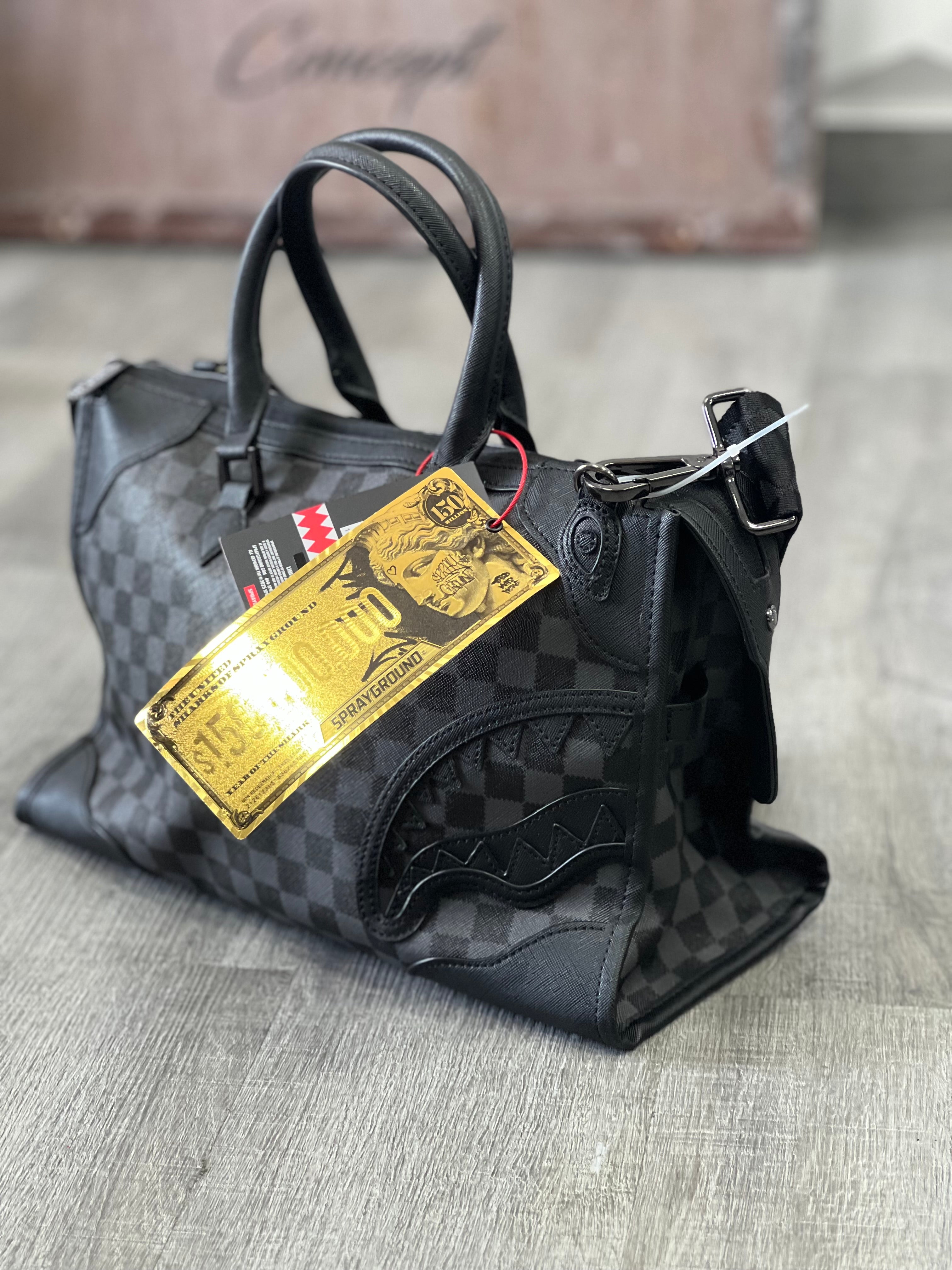 Borsa Sprayground Midnight Chateau Mini Pyramid Duffle