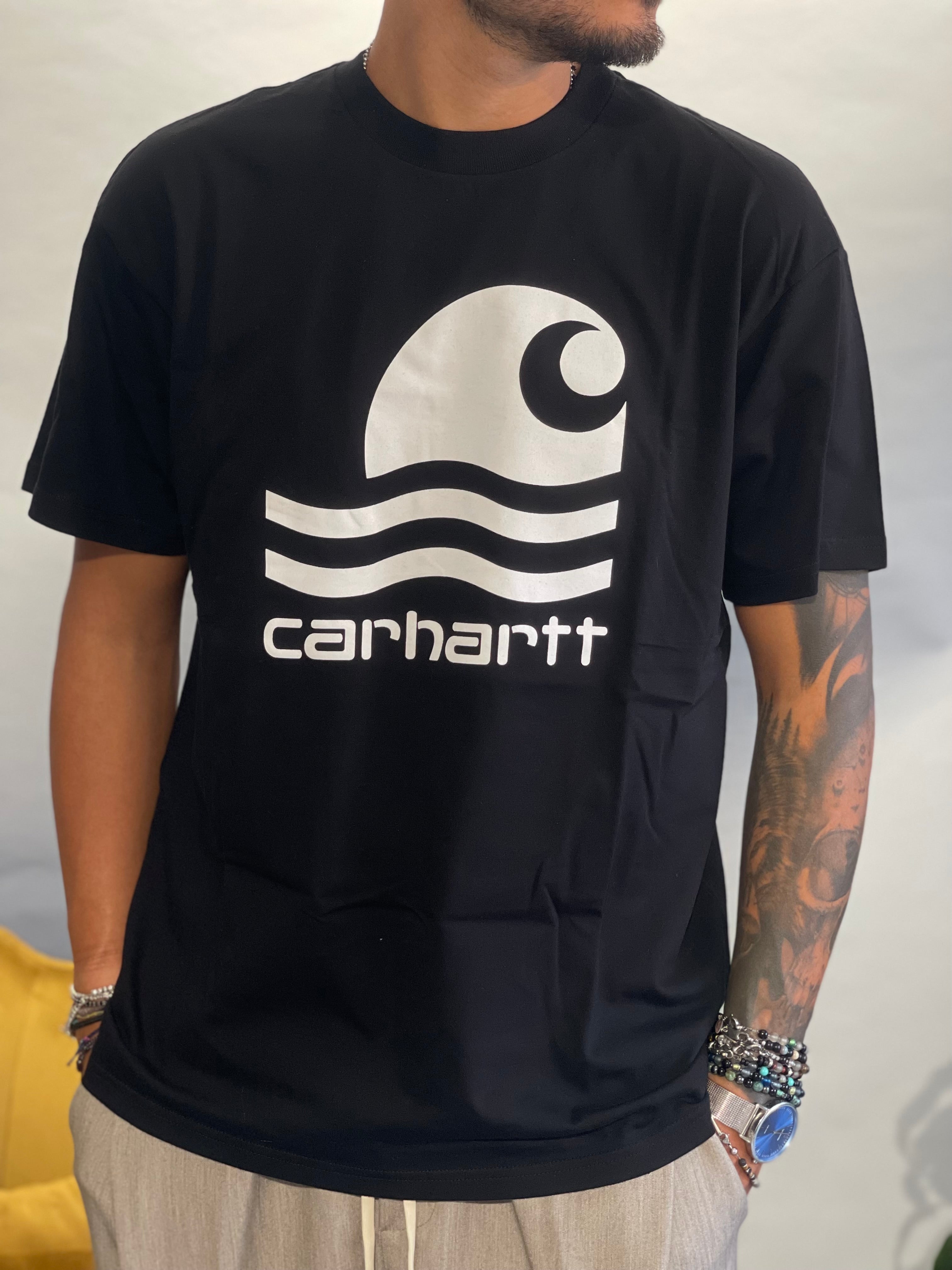 SHIRT CARHARTT LOGO NERA