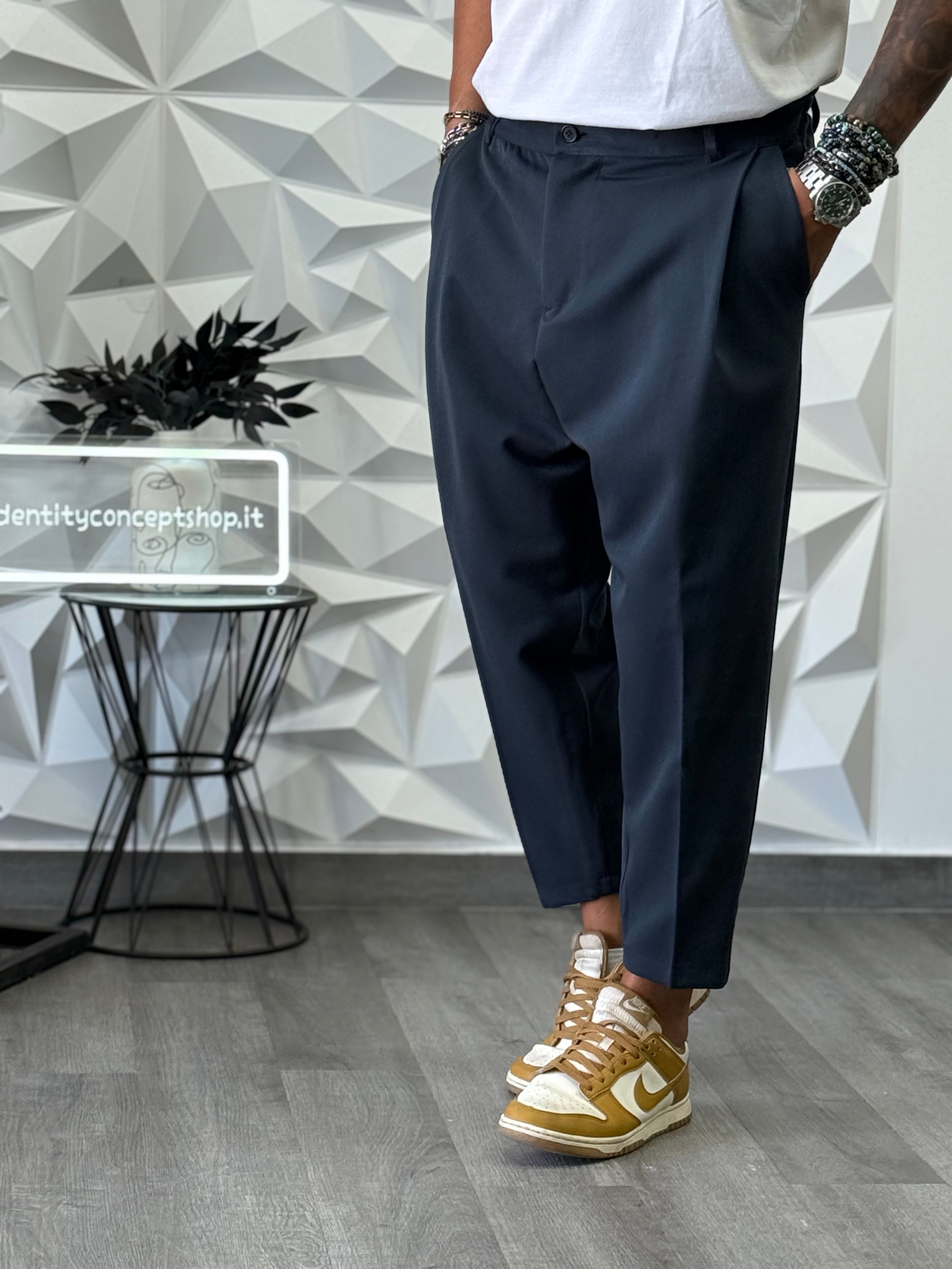 Pantalone Montecarlo/fv blu new job brand