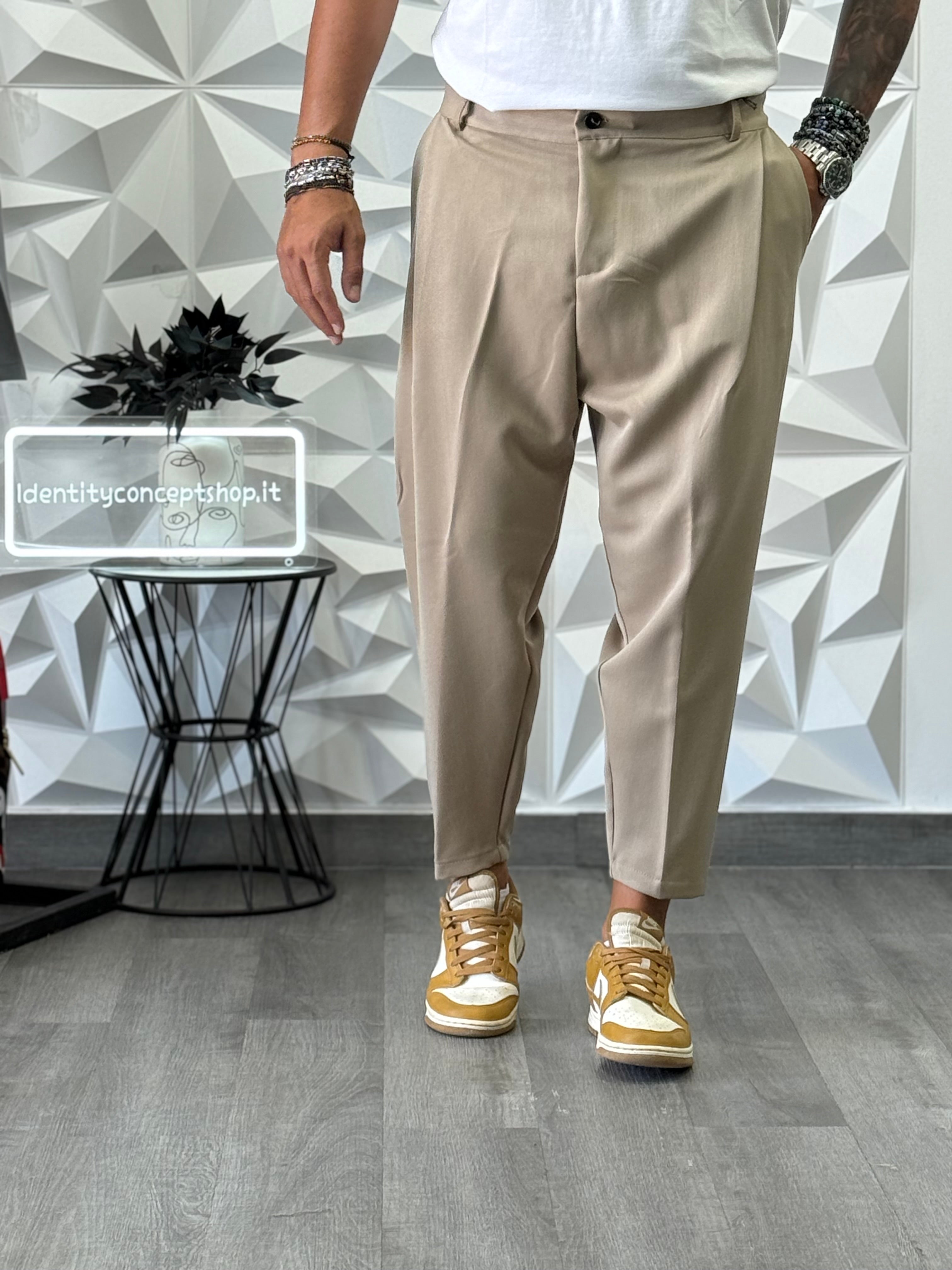 Pantalone Montecarlo/fv beige new job brand