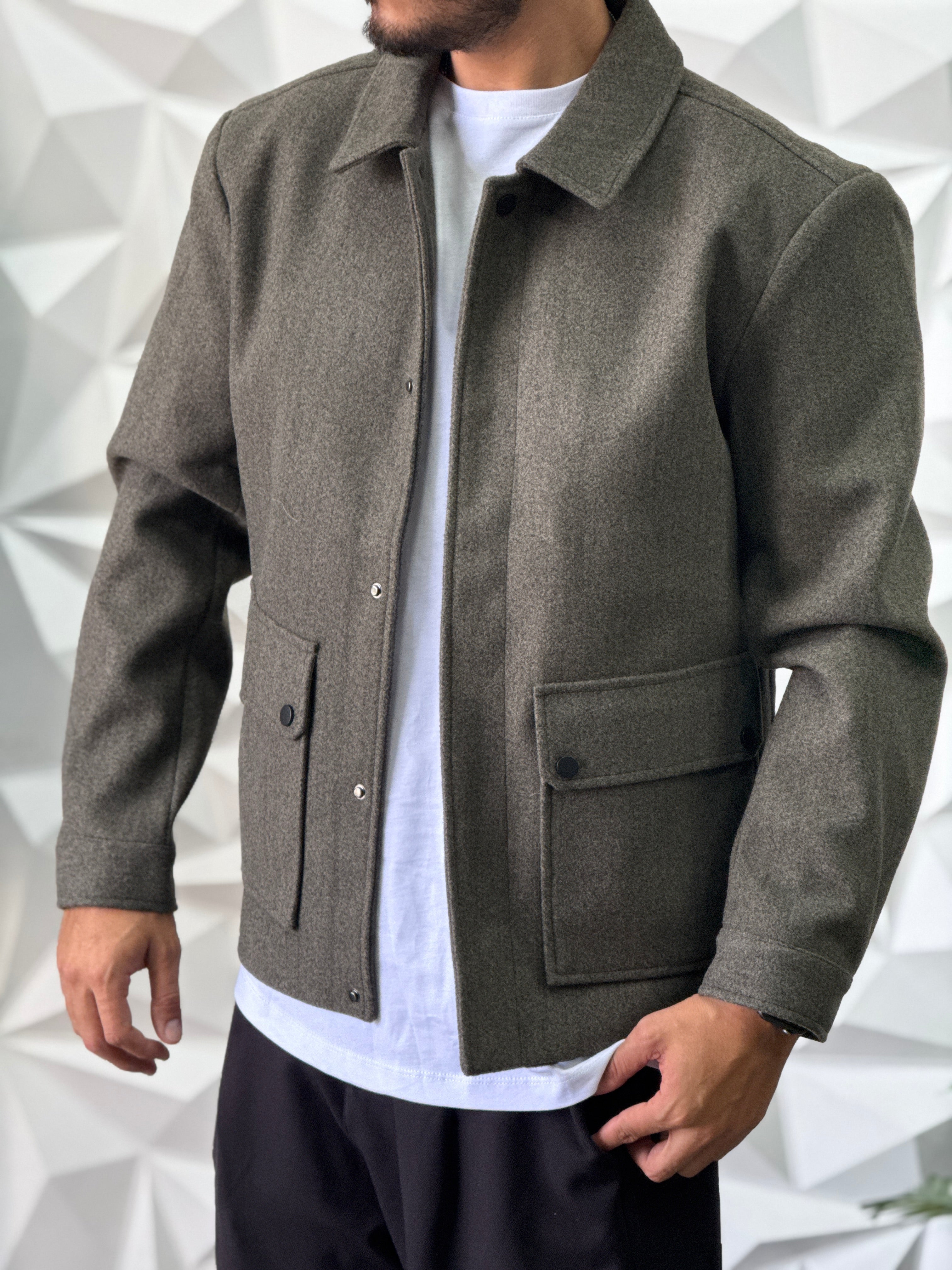 Jacket verde militare classic