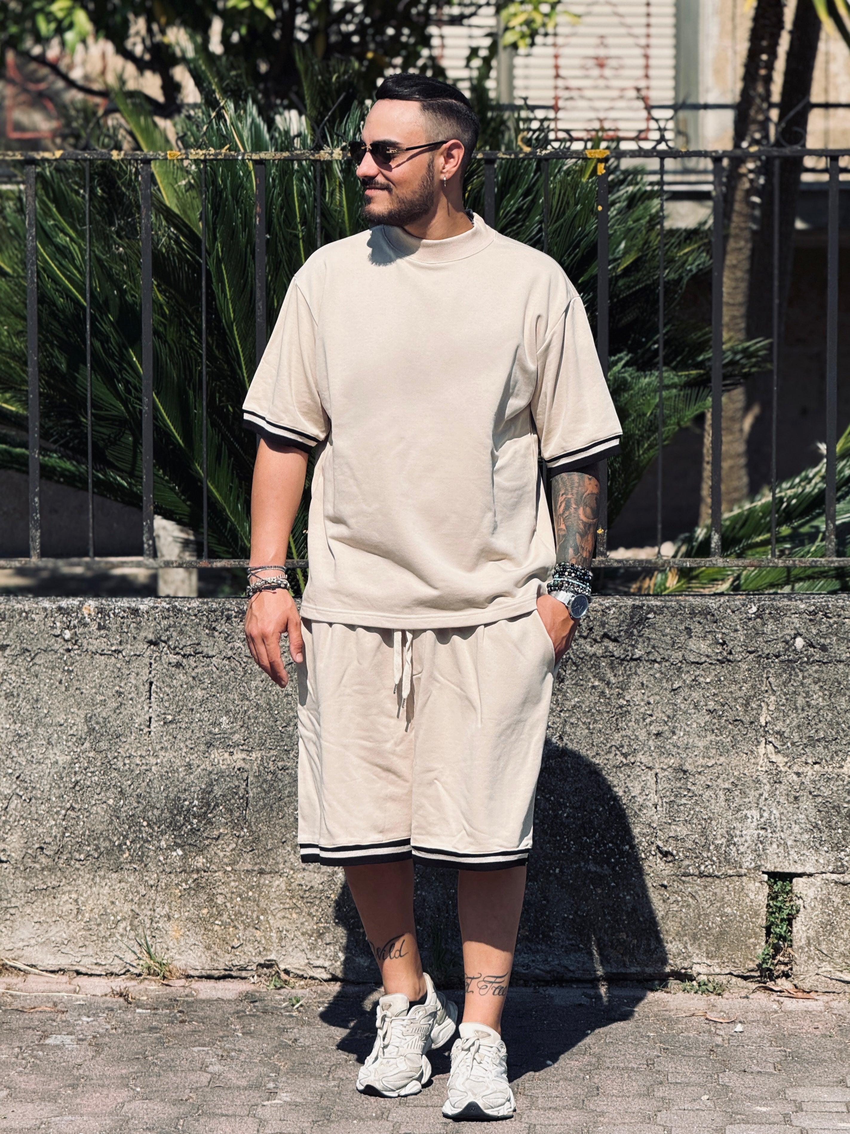 COORDINATO BEIGE NEW JOB BRAND
