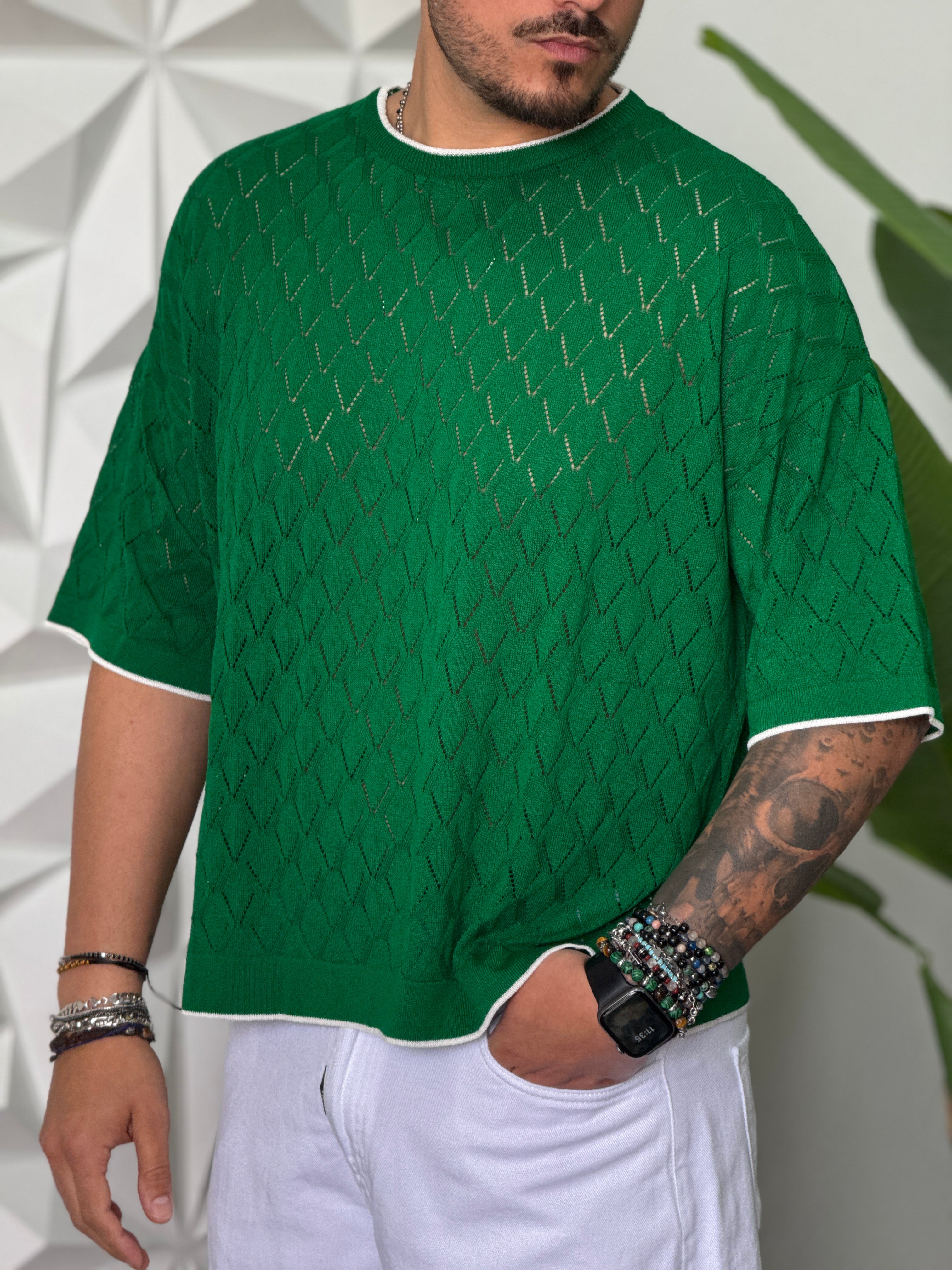 SHIRT IN FILO MANICA 3/4 NEW JOB BRAND