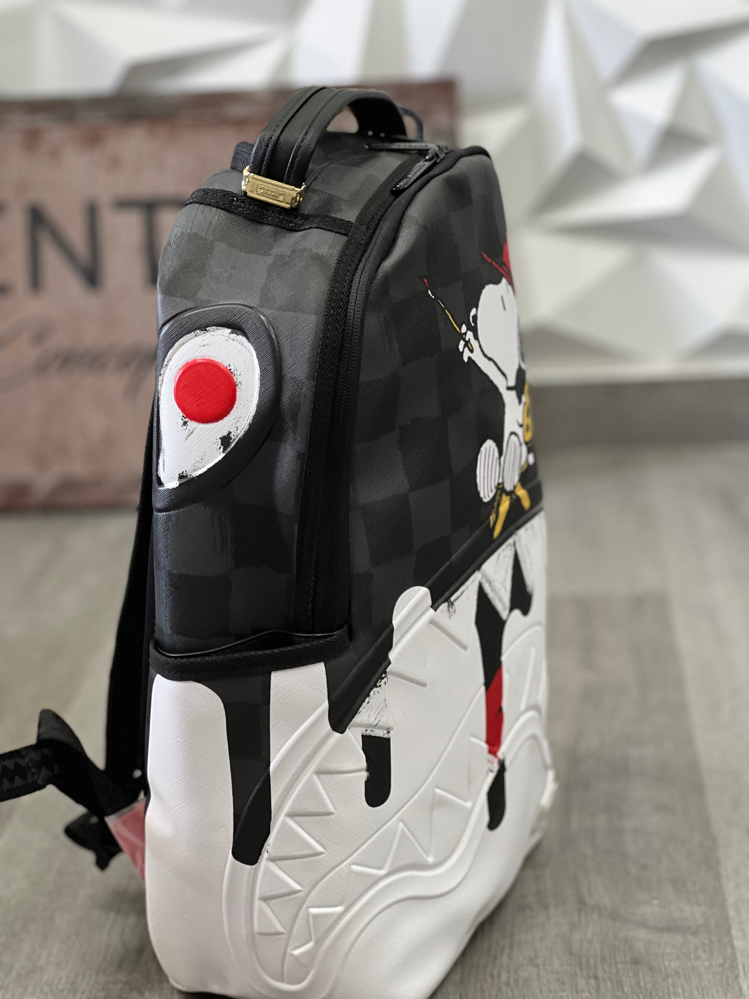 SPRAYGROUND ZAINO SNOOPY PAINTING SHARK 910B7686NSZ