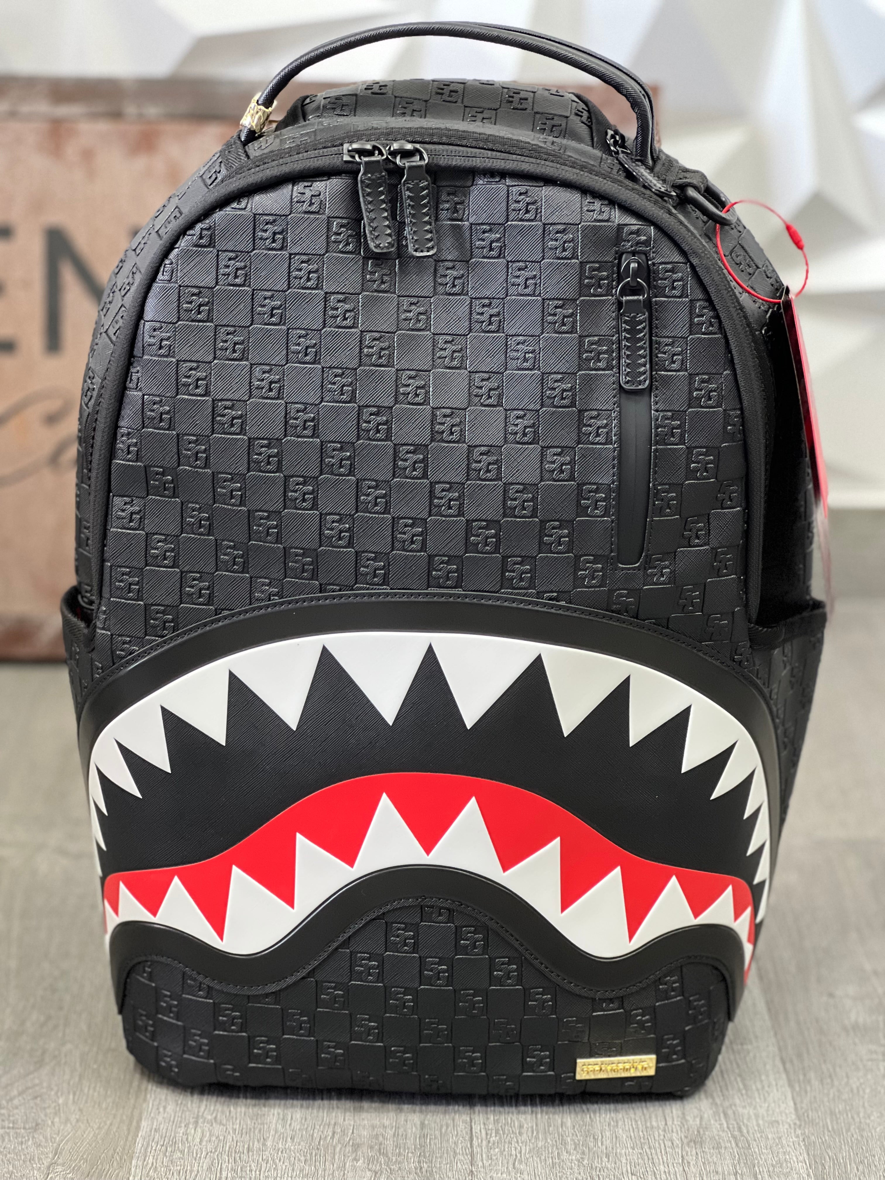 SPRAYGROUND Zaino BLACK OUT SHARKS IN PARIS DLXSV 910B7531NSZ