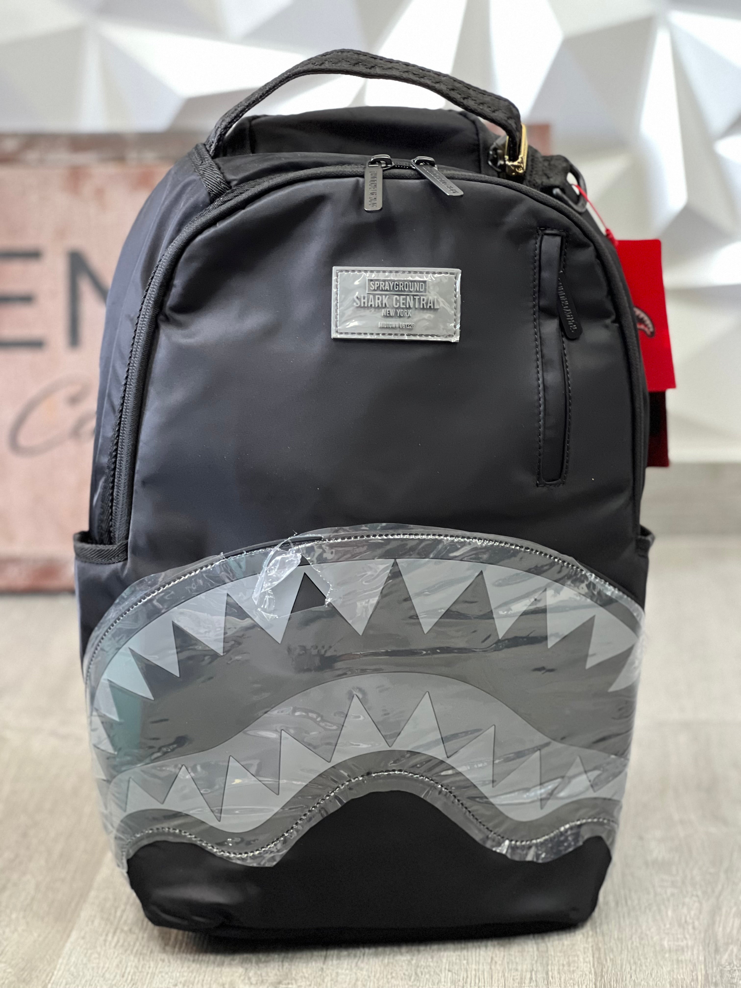 SPRAYGROUND ZAINO SHARK CENTRAL NYLON   910B7090NSZ