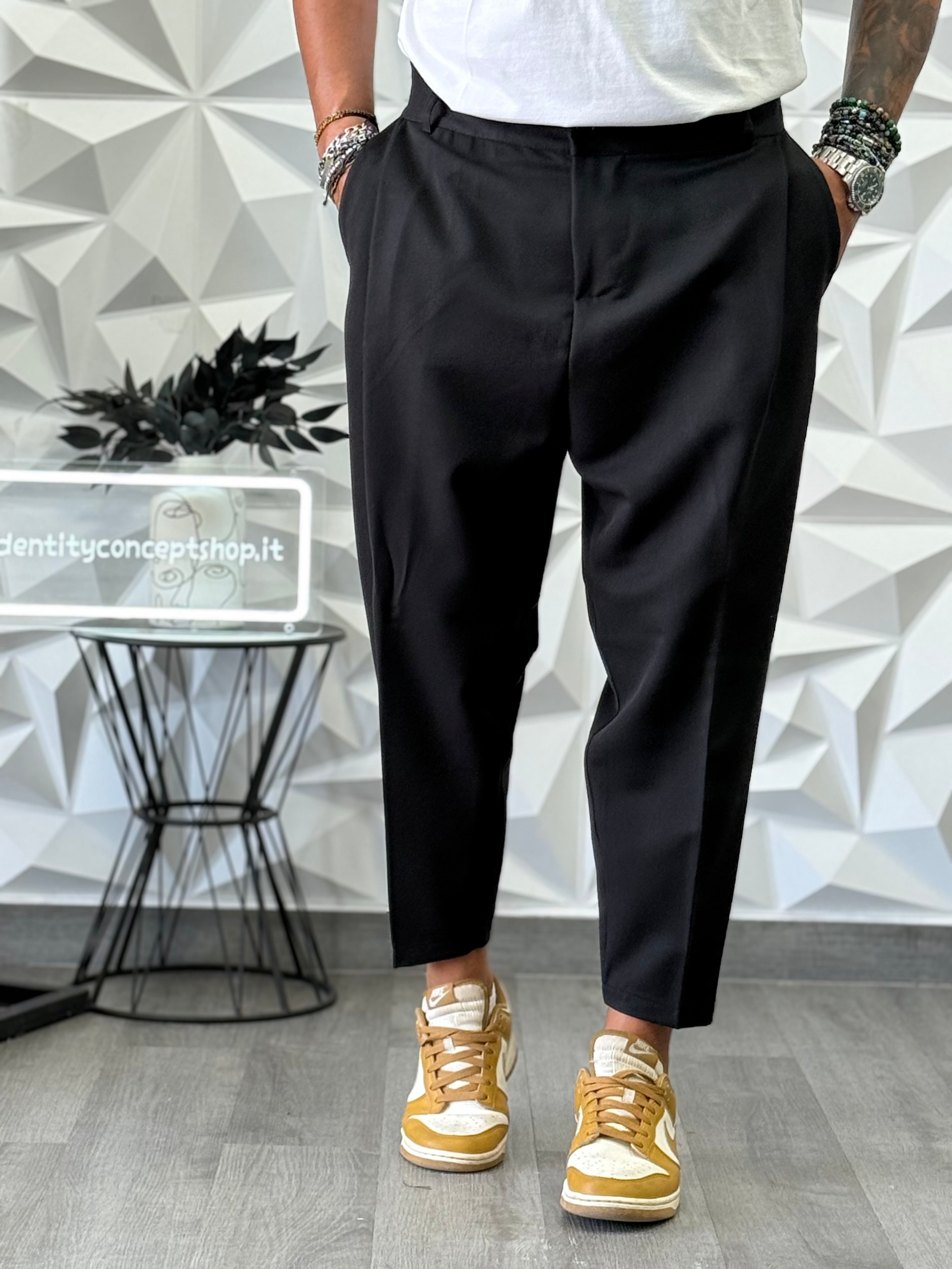 Pantalone Montecarlo/fv nero new job brand