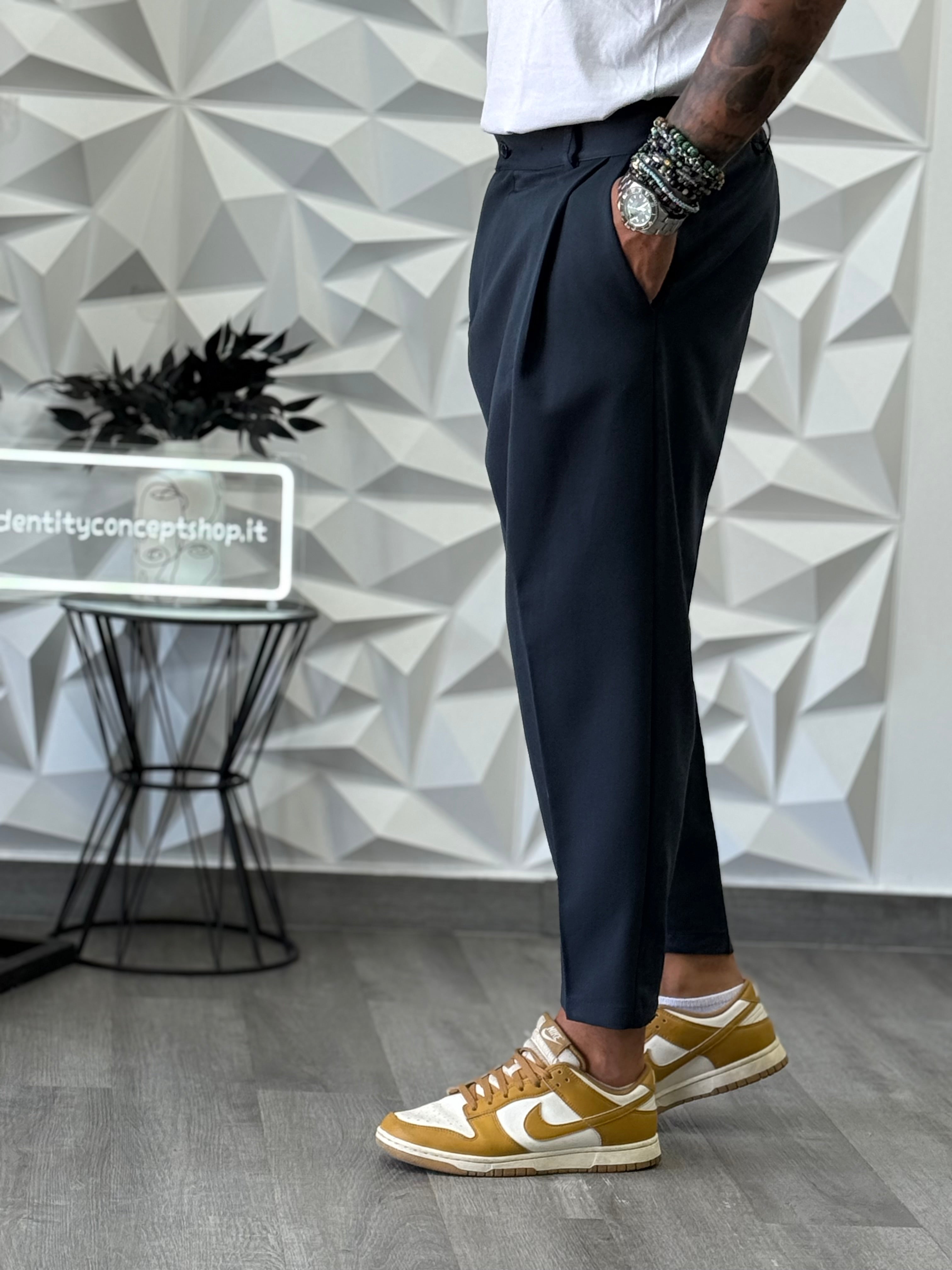 Pantalone Montecarlo/fv blu new job brand