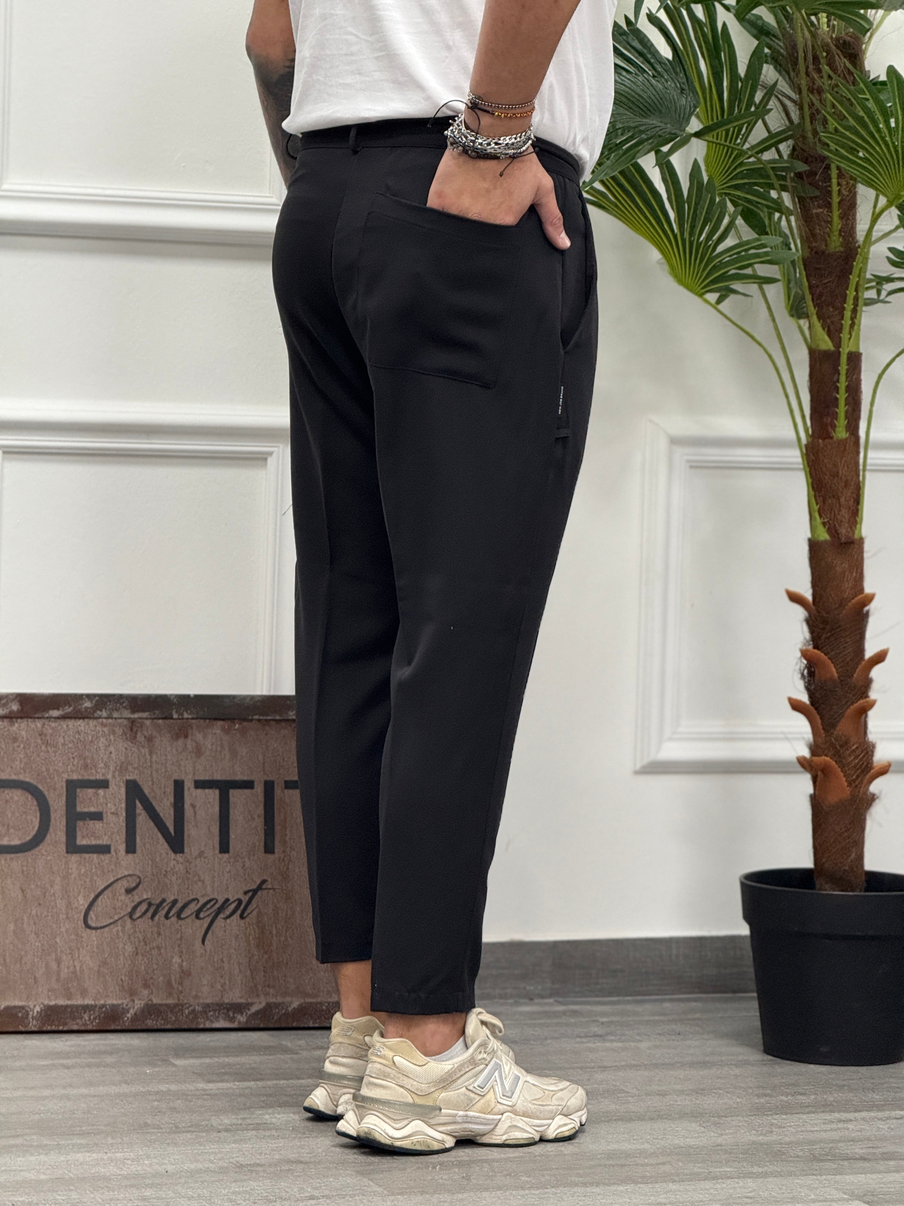 PANTALONE BRIAN NERO NEW JOB BRAND