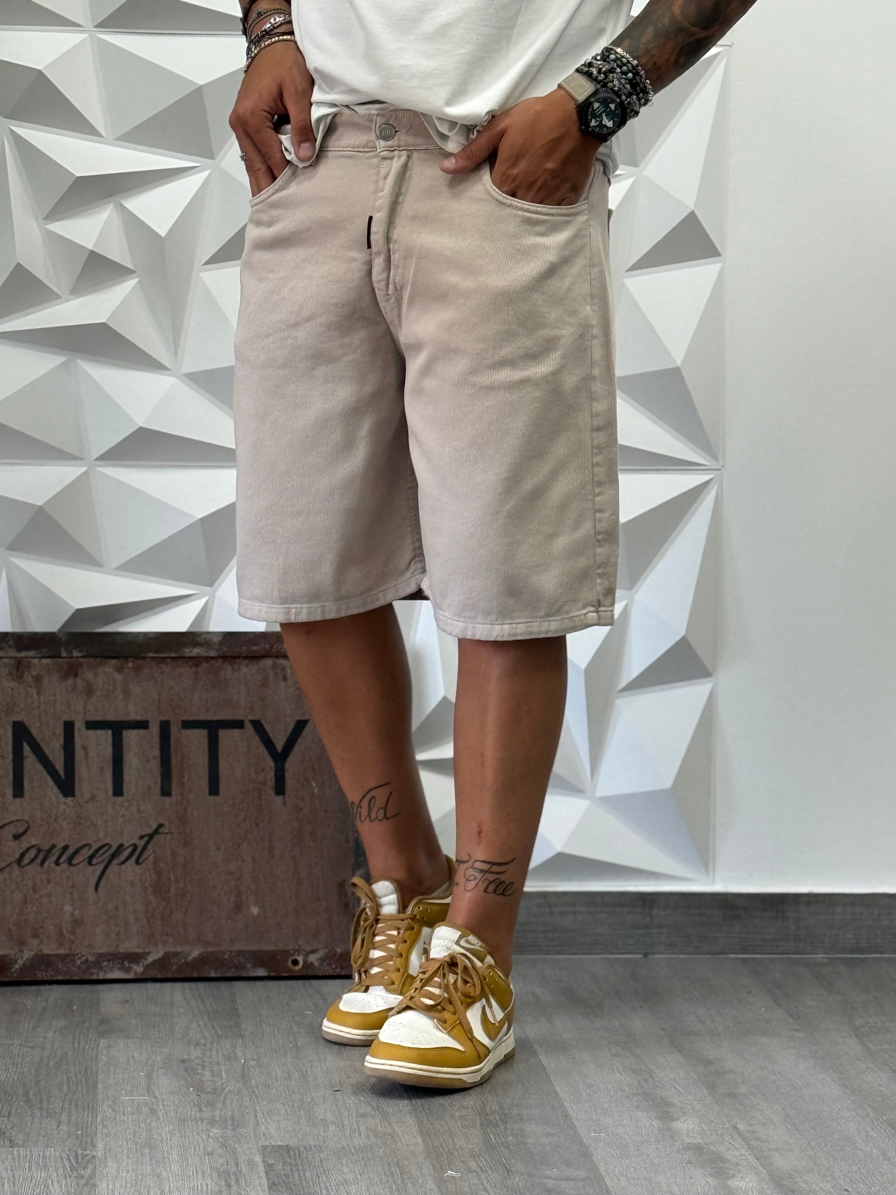 BERMUDA BALEN BEIGE NEW JOB BRAND