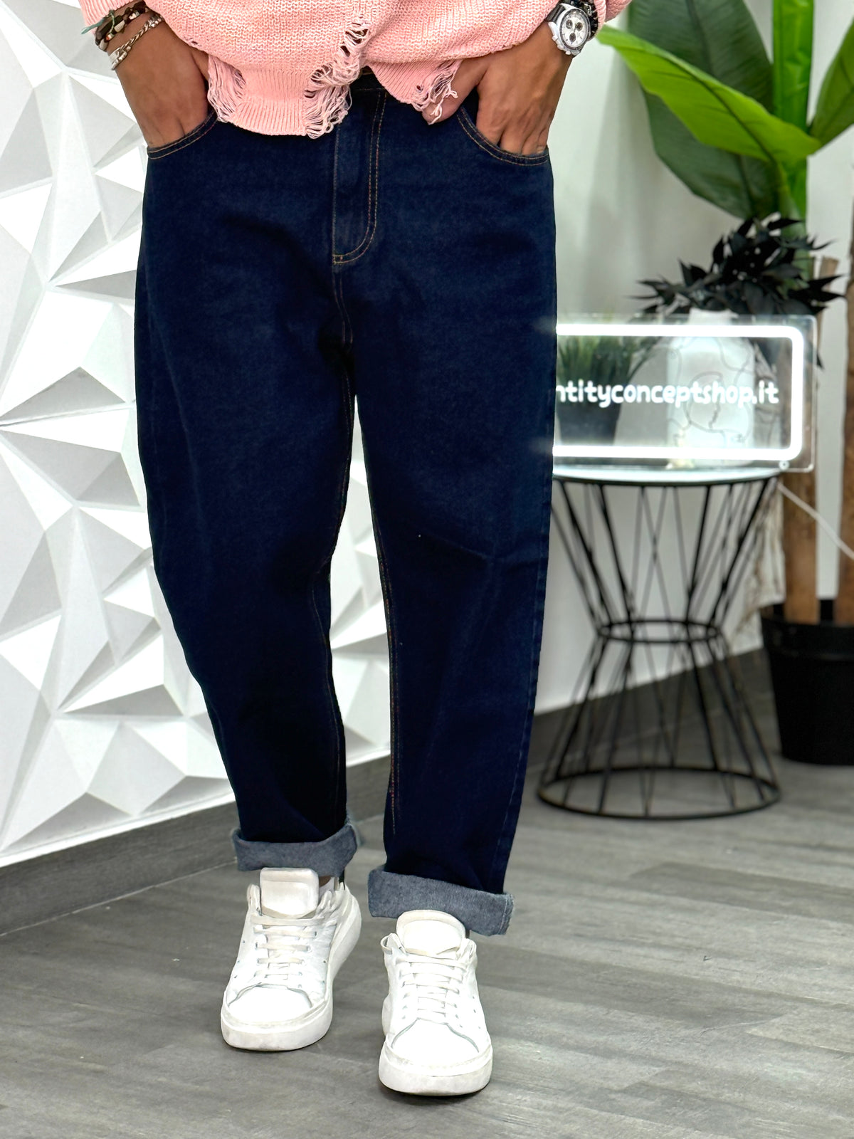 JEANS SAN PEDRO REGULAR FIT LAVAGGIO ZERO NEW JOB BRAND