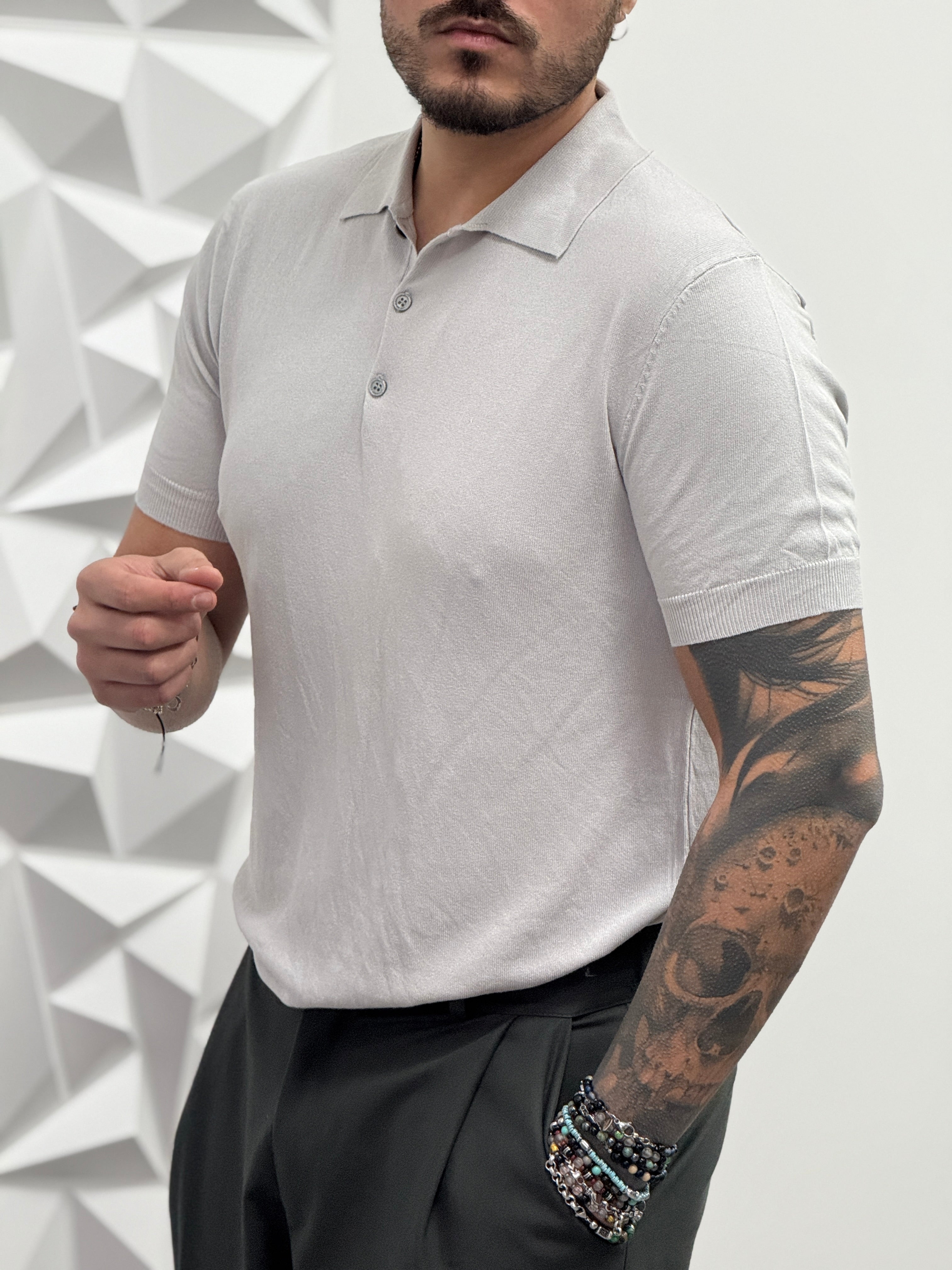 POLO MONTECARLO IN FILO GHIACCIO  NEW JOB BRAND